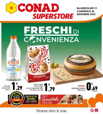 Volantino Conad Superstore - 19/11/2025 - 30/11/2025.