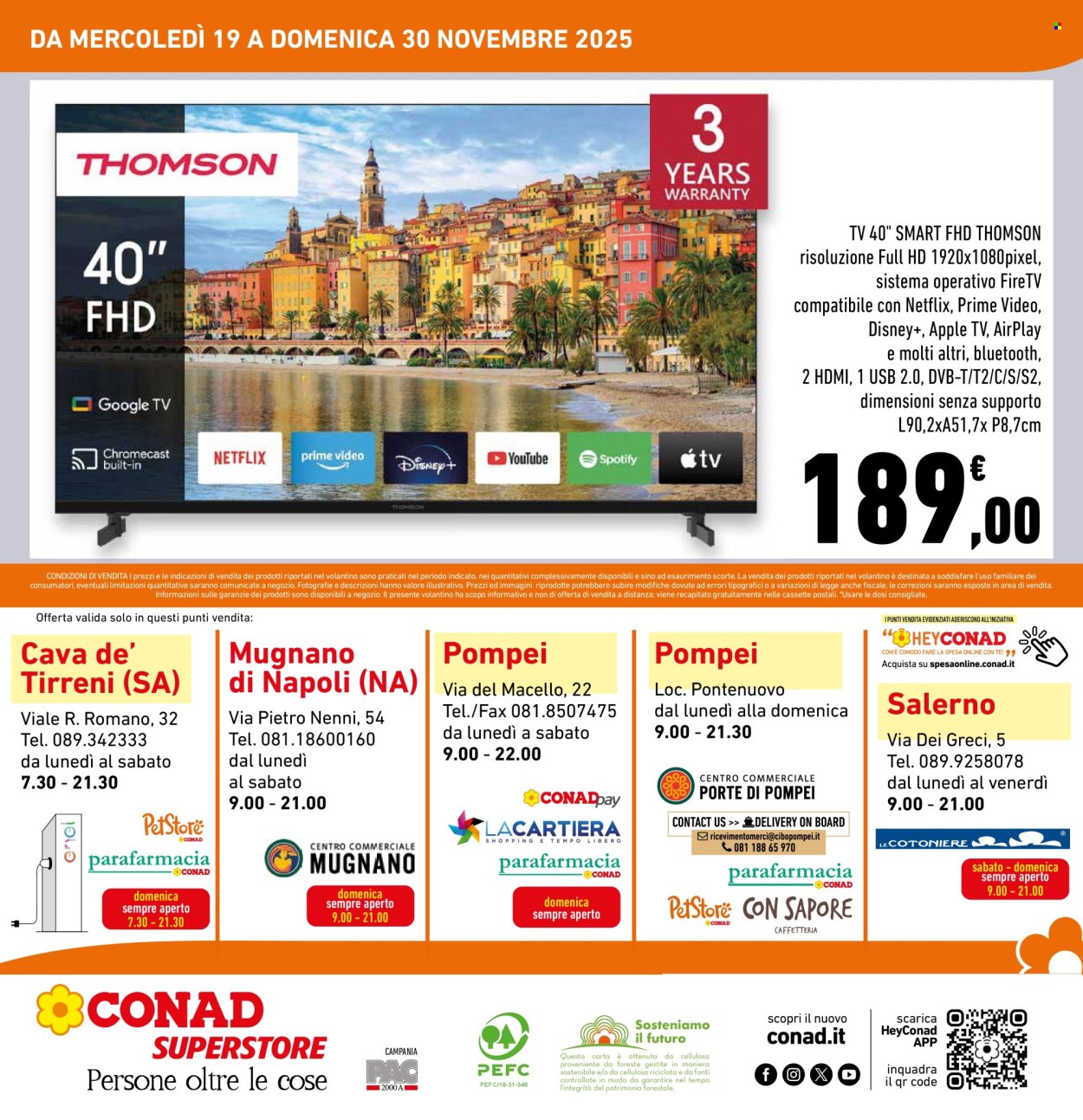 Volantino Conad Superstore - 19/11/2025 - 30/11/2025. Pagina 4