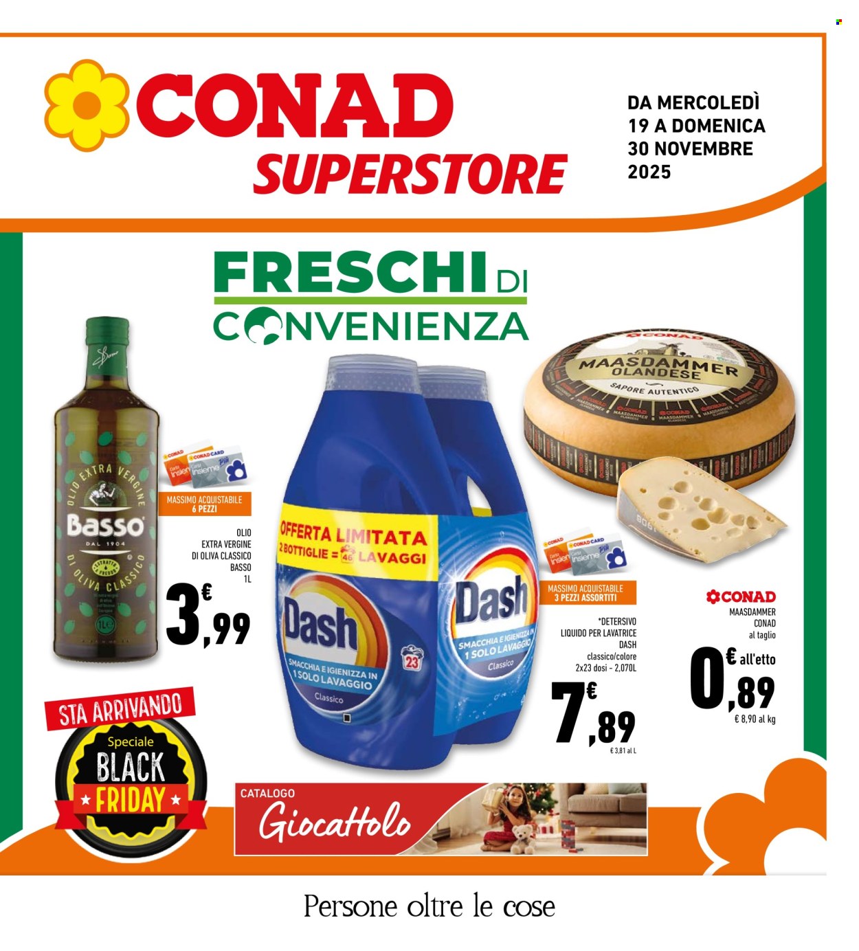 Volantino Conad Superstore - 19/11/2025 - 30/11/2025. Pagina 1