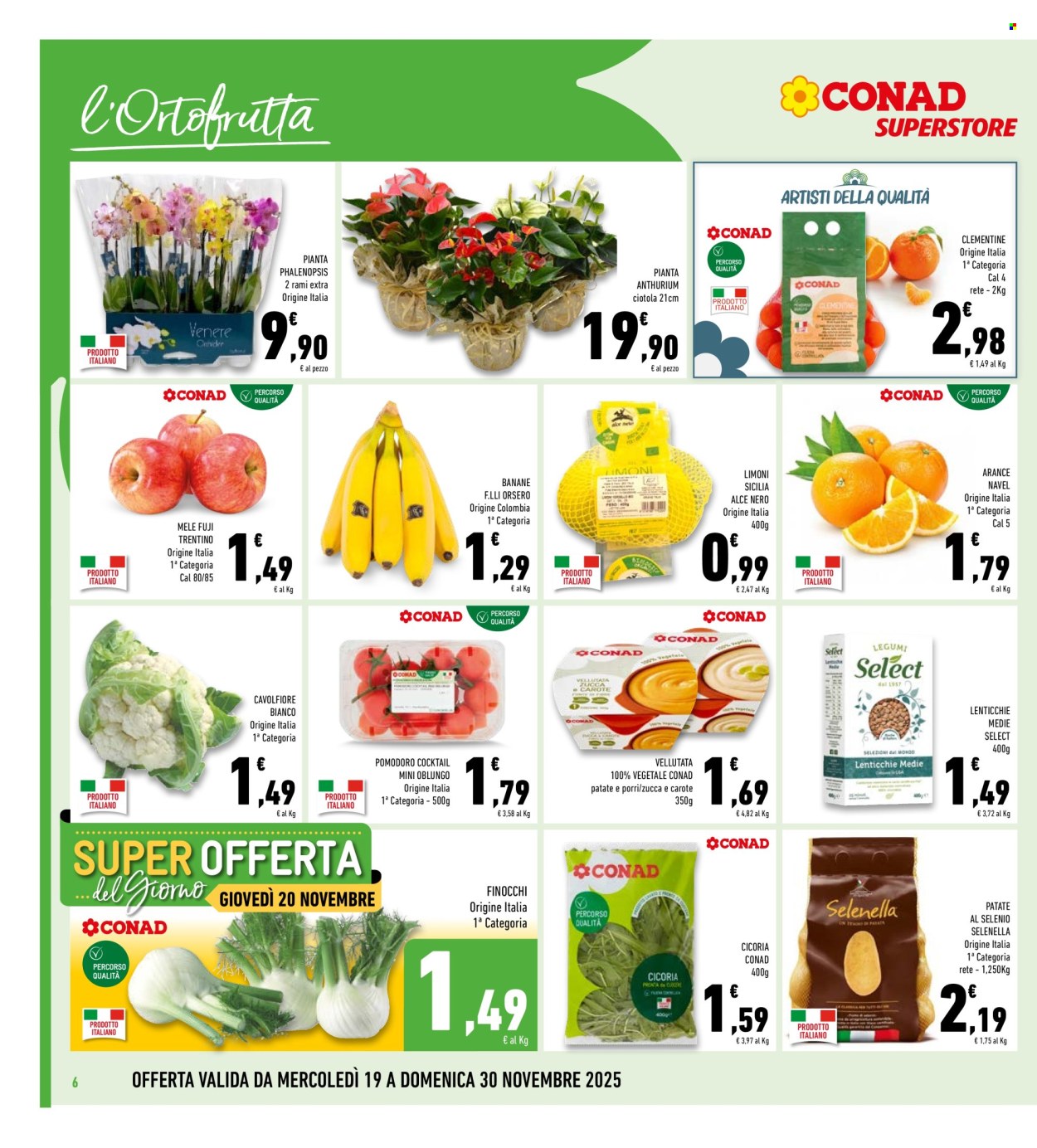 Volantino Conad Superstore - 19/11/2025 - 30/11/2025. Pagina 6