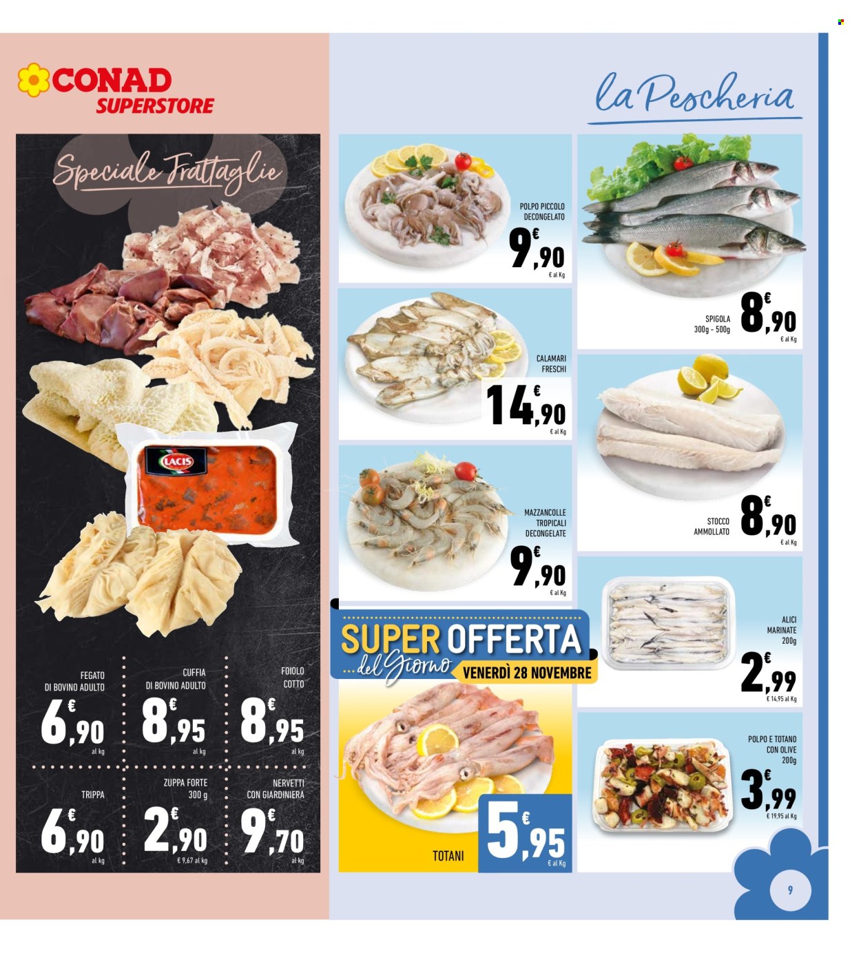 Volantino Conad Superstore - 19/11/2025 - 30/11/2025. Pagina 9