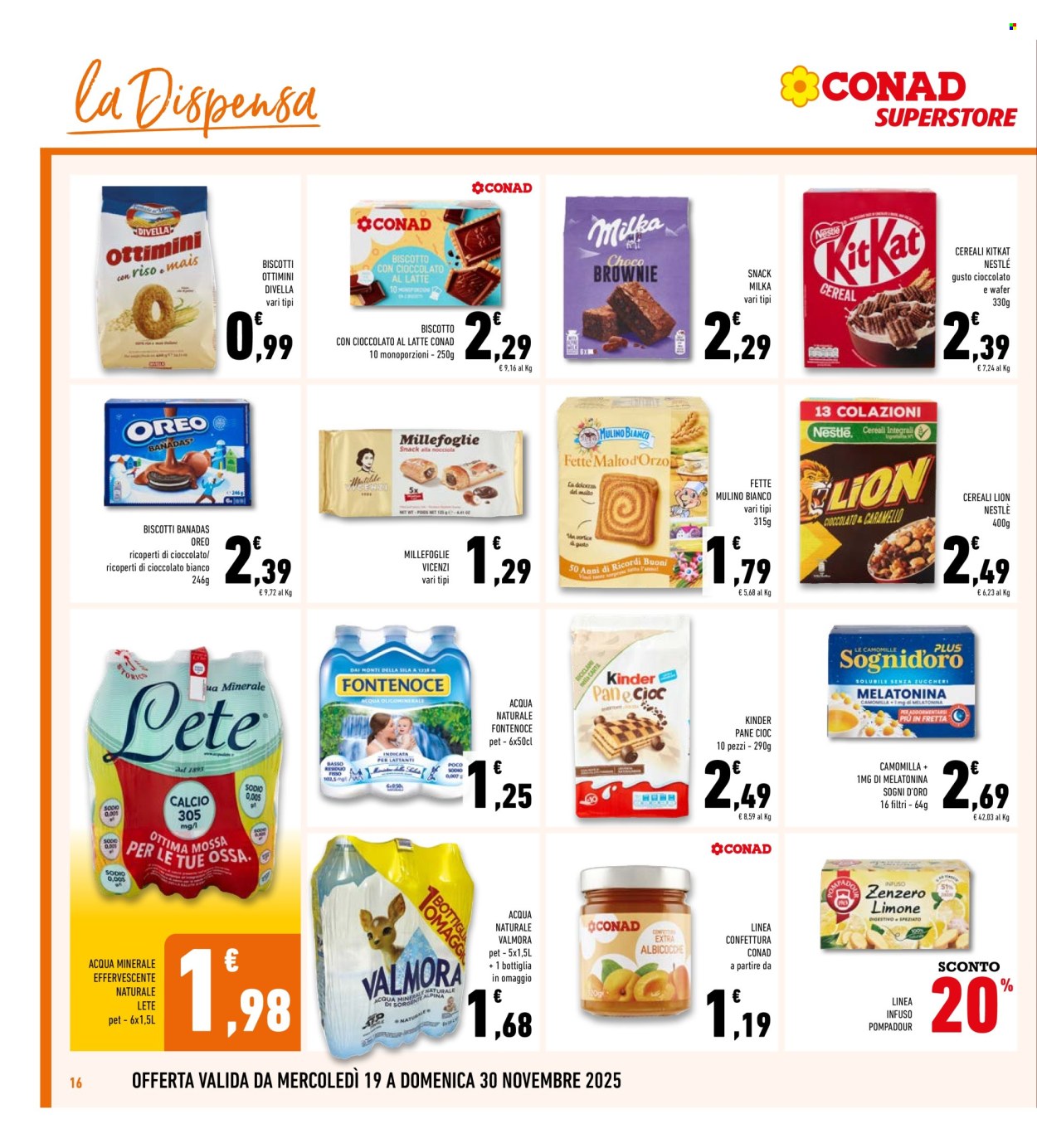 Volantino Conad Superstore - 19/11/2025 - 30/11/2025. Pagina 16