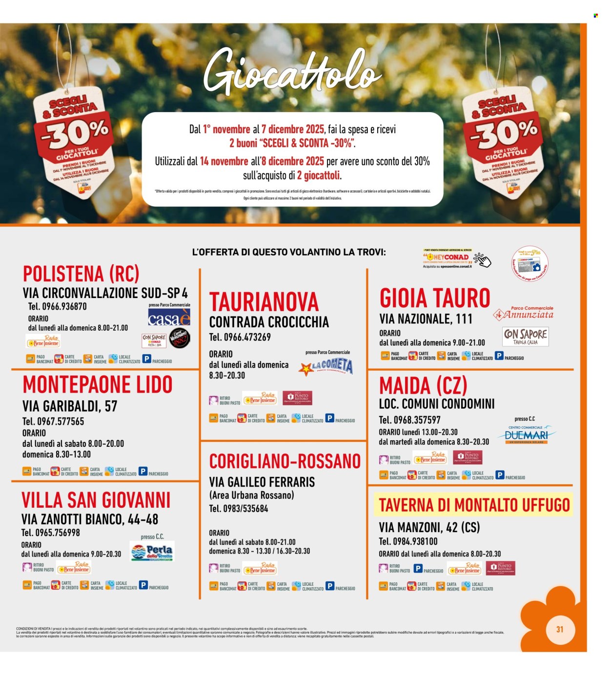 Volantino Conad Superstore - 19/11/2025 - 30/11/2025. Pagina 31