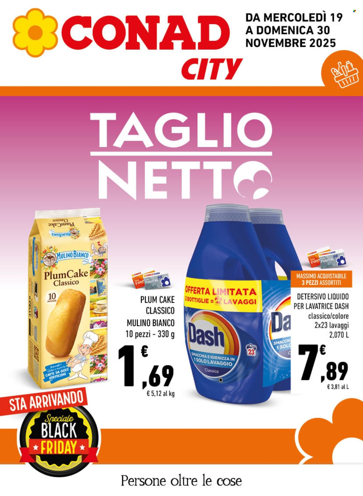Volantino Conad - 19/11/2025 - 30/11/2025. Pagina 1