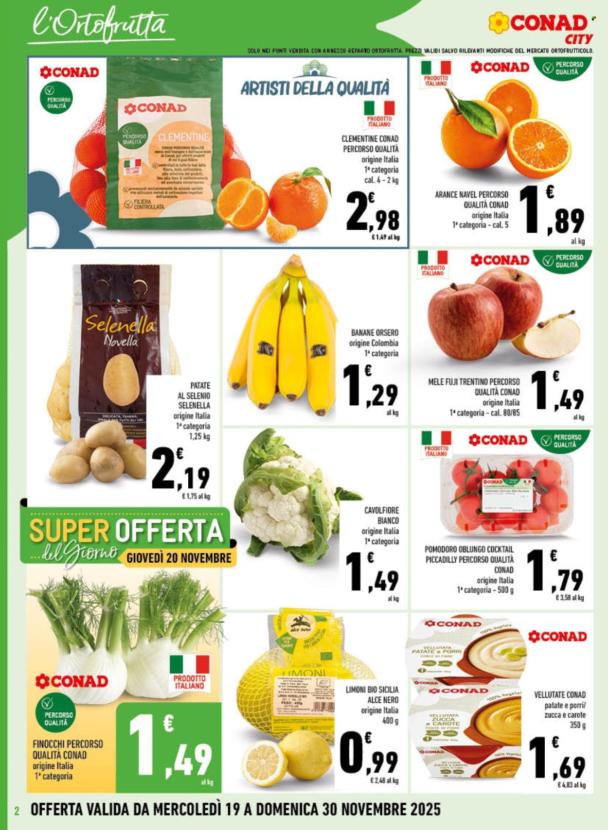 Volantino Conad - 19/11/2025 - 30/11/2025. Pagina 2