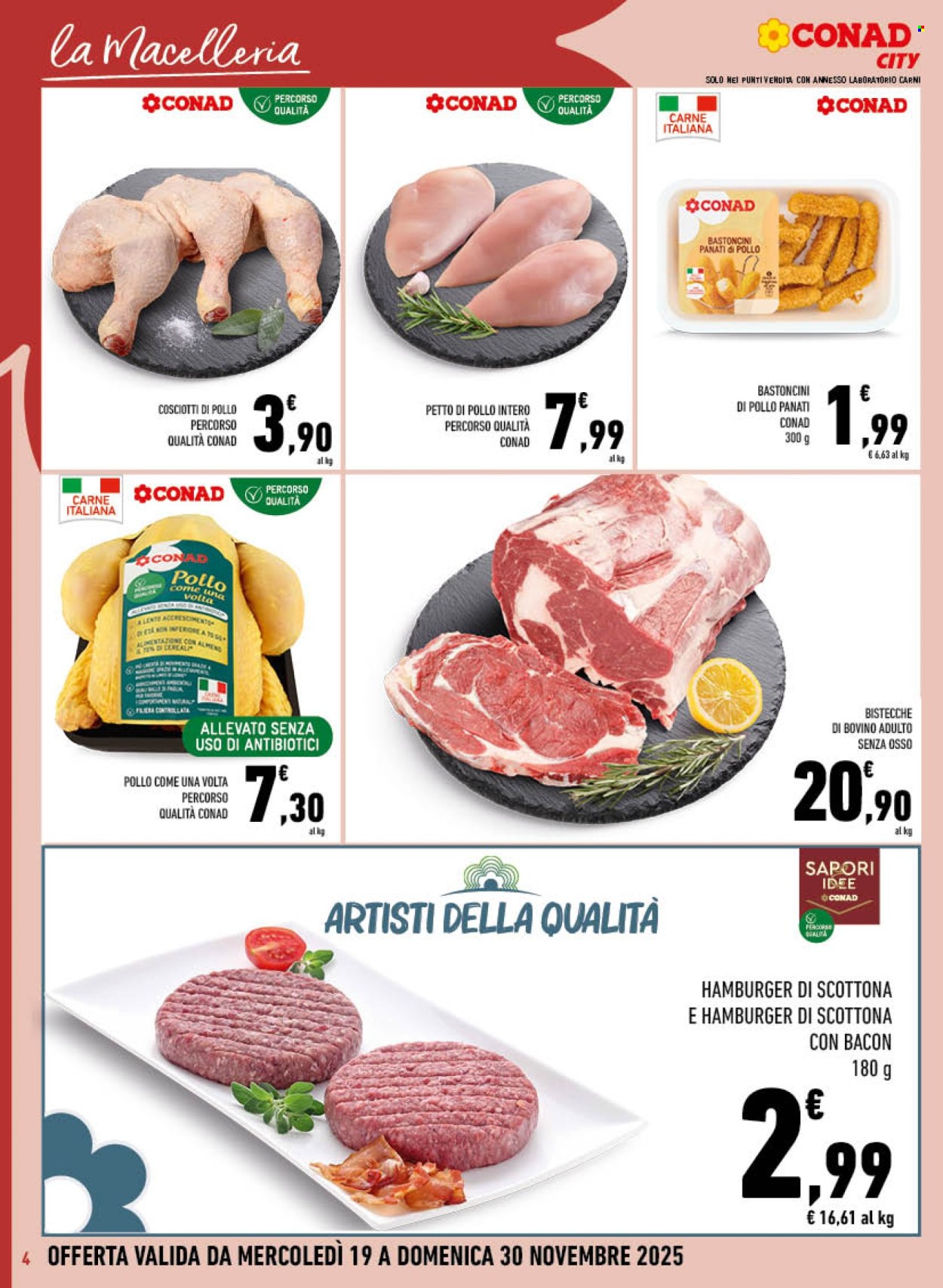 Volantino Conad - 19/11/2025 - 30/11/2025. Pagina 4