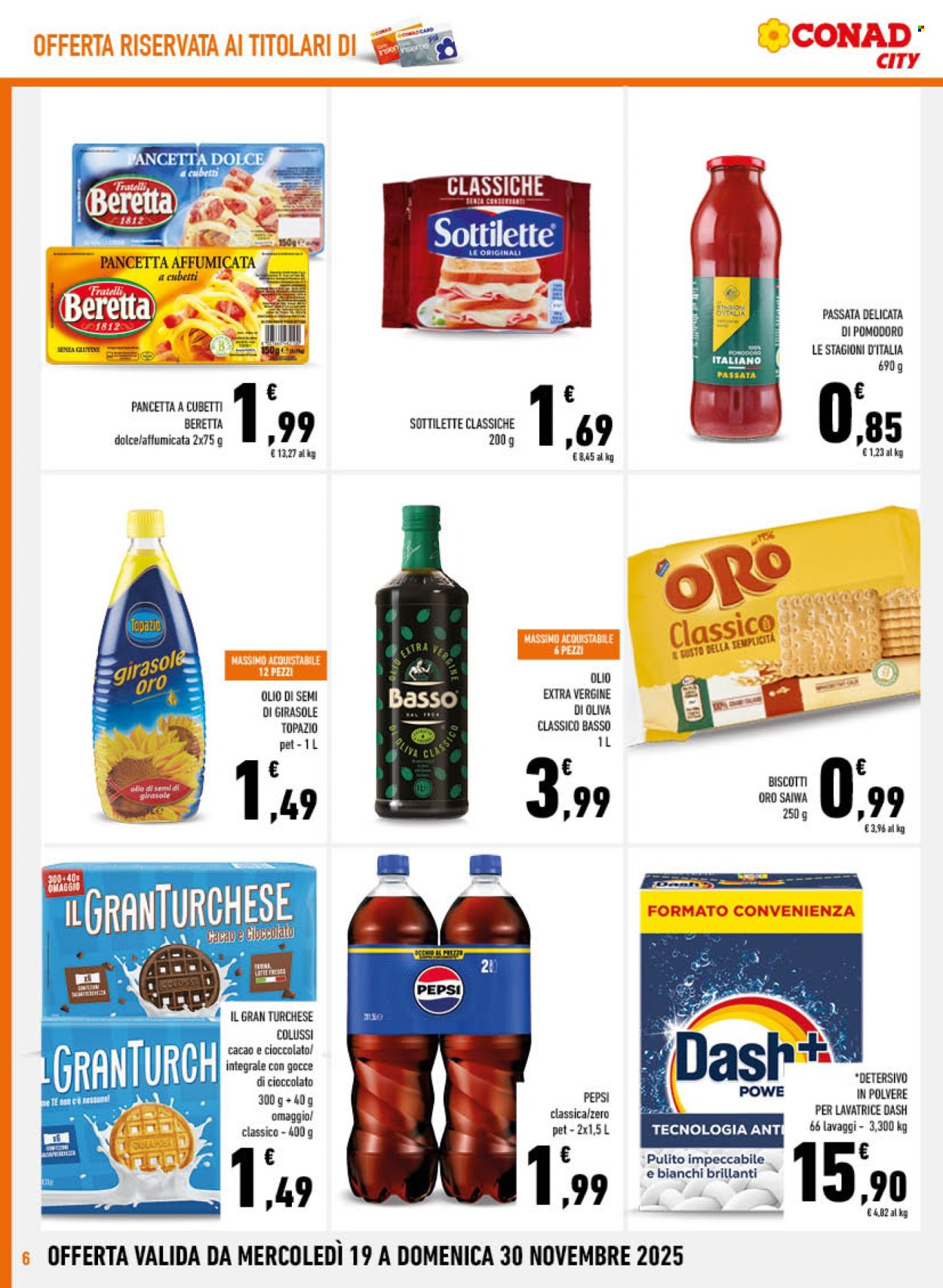 Volantino Conad - 19/11/2025 - 30/11/2025. Pagina 6