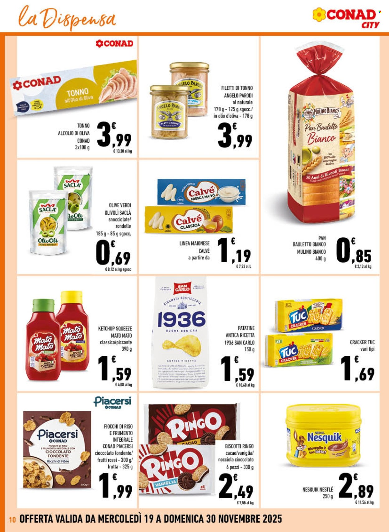 Volantino Conad - 19/11/2025 - 30/11/2025. Pagina 10