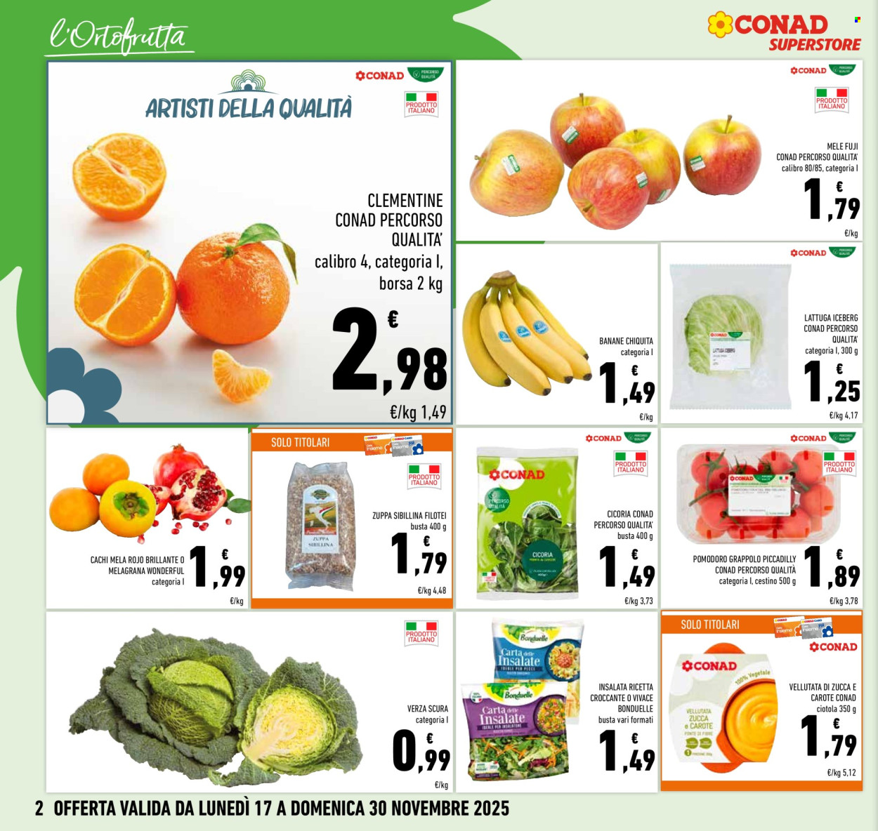 Volantino Conad Superstore - 17/11/2025 - 30/11/2025. Pagina 2