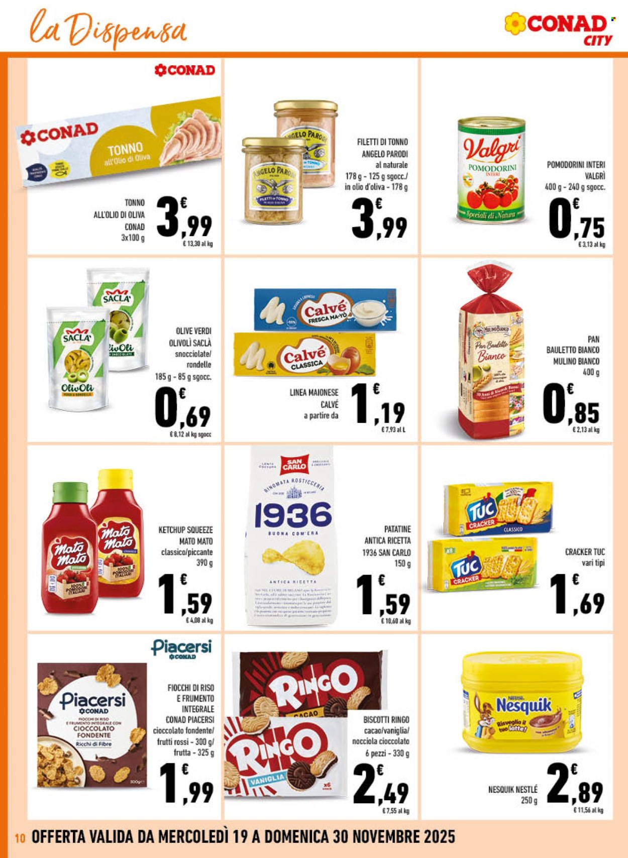 Volantino Conad - 19/11/2025 - 30/11/2025. Pagina 10