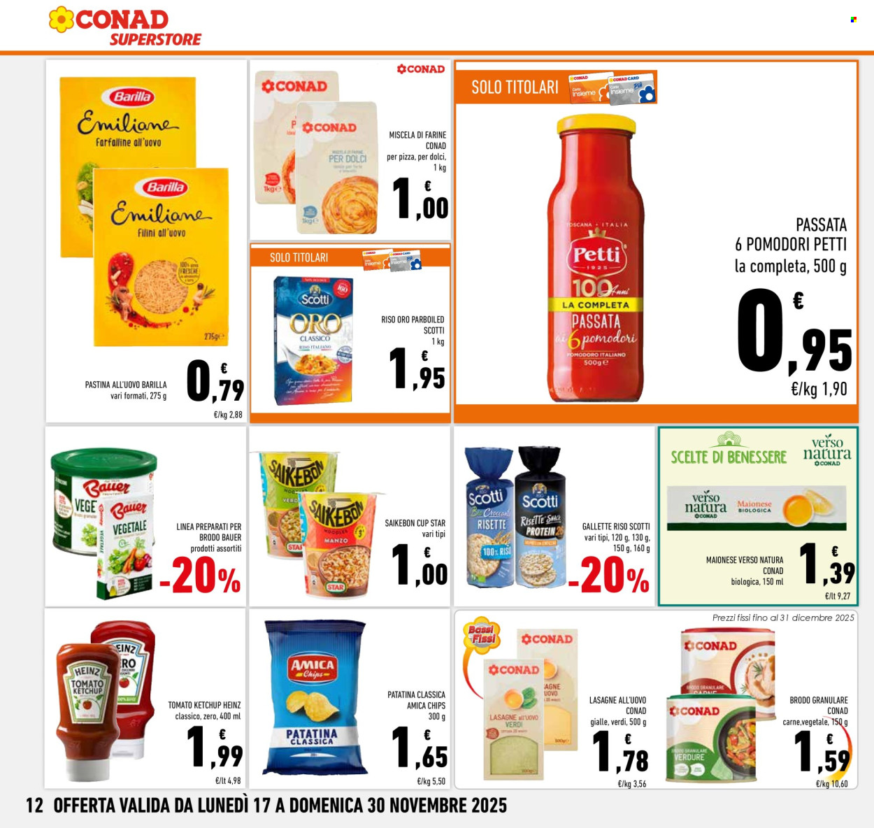 Volantino Conad Superstore - 17/11/2025 - 30/11/2025. Pagina 12
