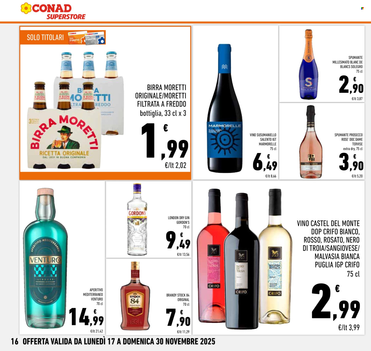 Volantino Conad Superstore - 17/11/2025 - 30/11/2025. Pagina 16