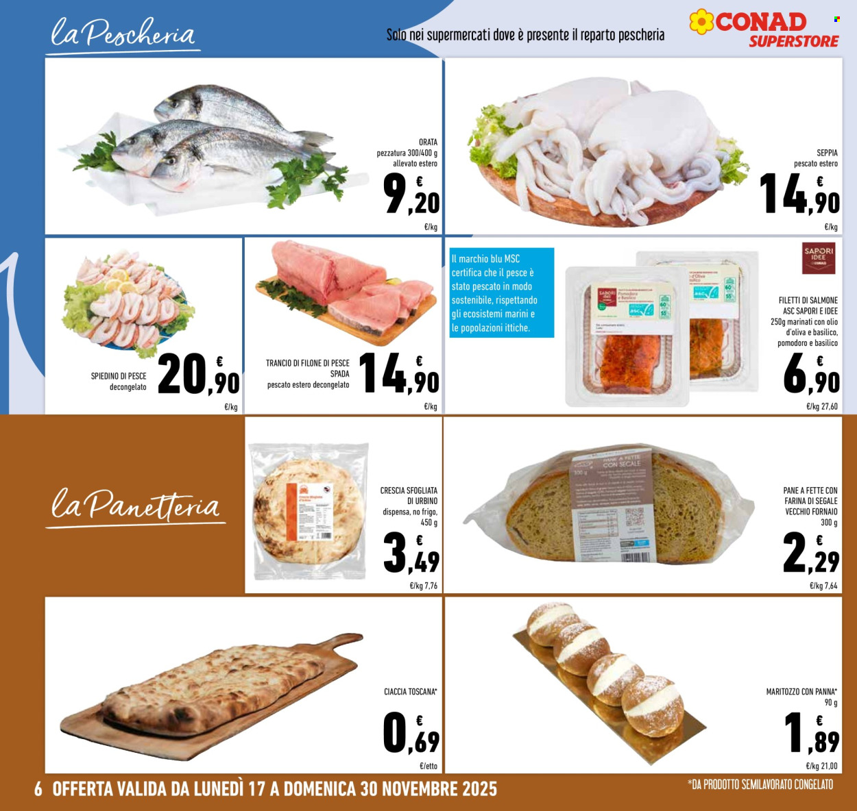 Volantino Conad Superstore - 17/11/2025 - 30/11/2025. Pagina 6