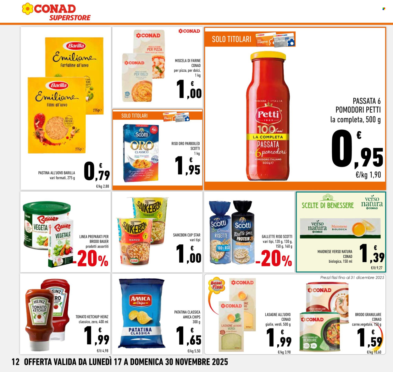 Volantino Conad Superstore - 17/11/2025 - 30/11/2025. Pagina 12