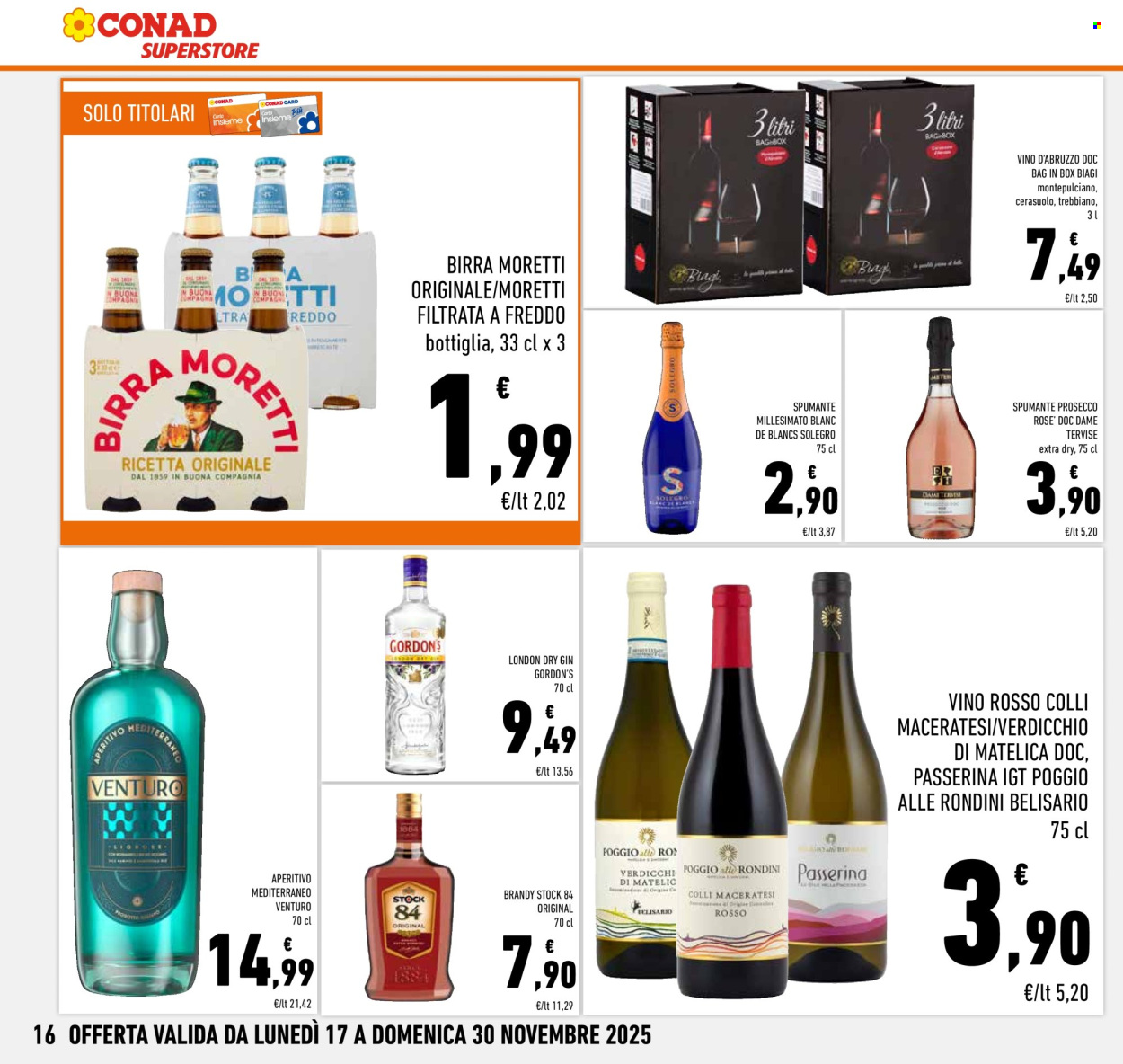 Volantino Conad Superstore - 17/11/2025 - 30/11/2025. Pagina 16