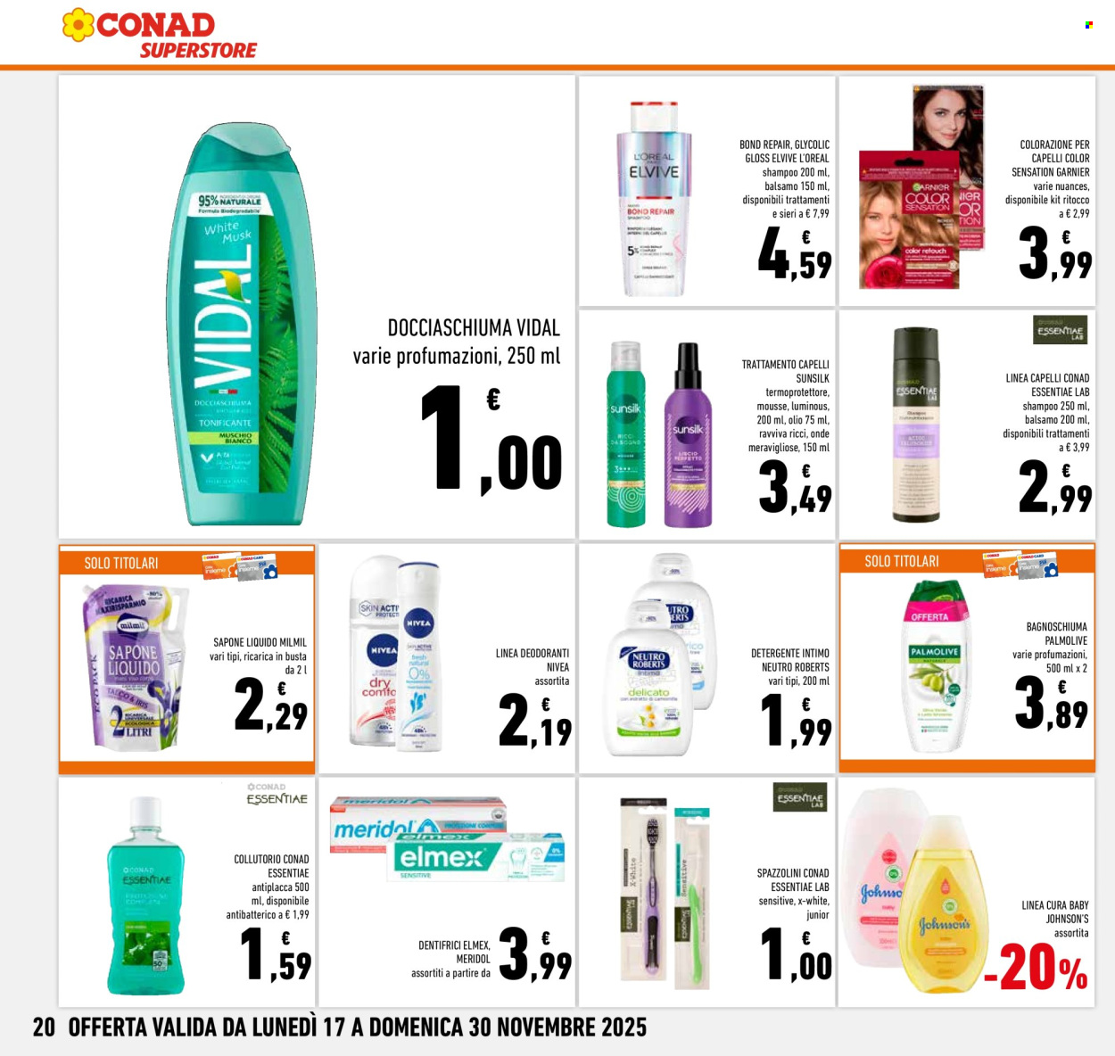 Volantino Conad Superstore - 17/11/2025 - 30/11/2025. Pagina 20