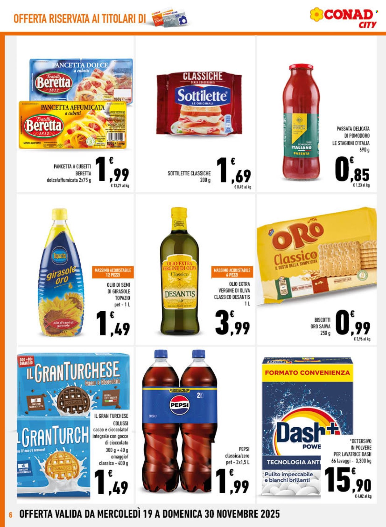 Volantino Conad - 19/11/2025 - 30/11/2025. Pagina 6
