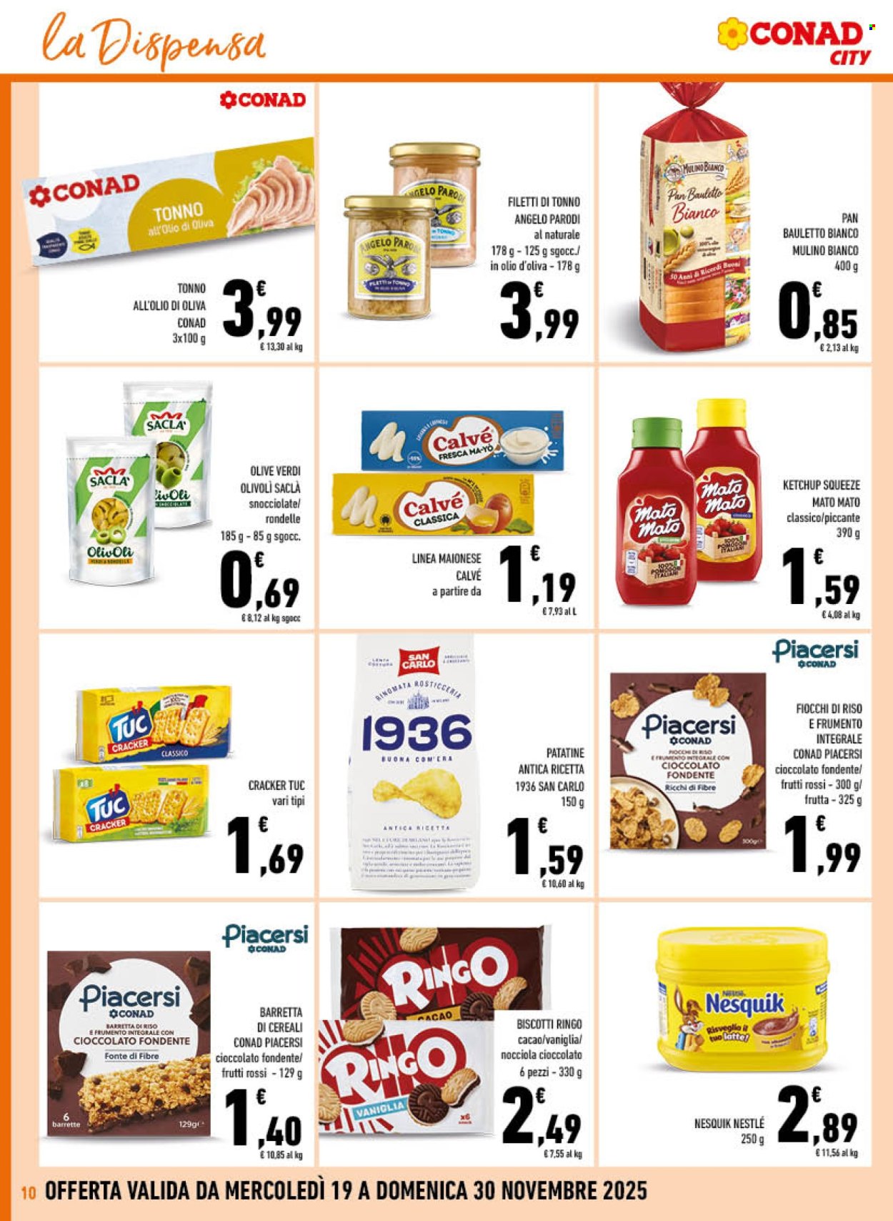 Volantino Conad - 19/11/2025 - 30/11/2025. Pagina 10