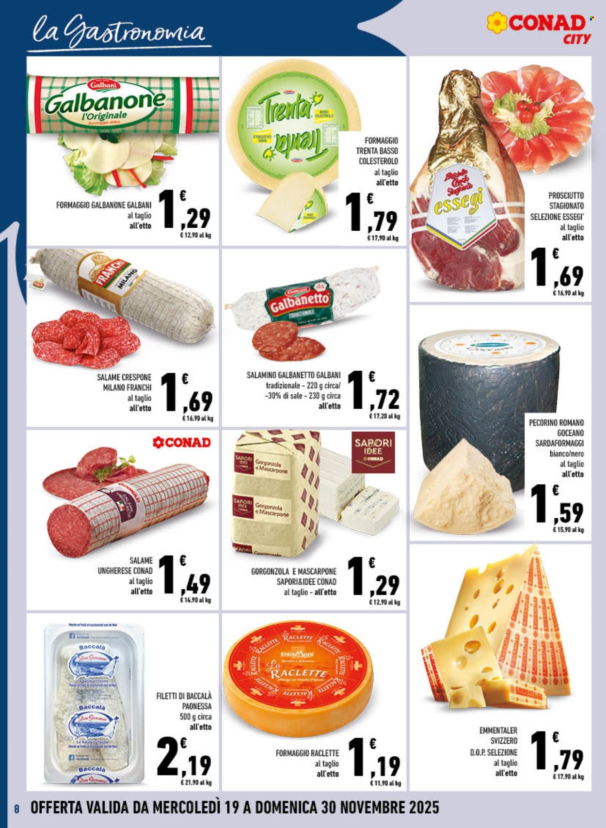 Volantino Conad City - 19/11/2025 - 30/11/2025. Pagina 8