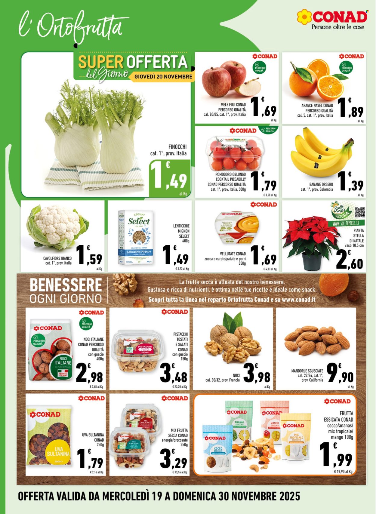 Volantino Margherita Conad - 19/11/2025 - 30/11/2025. Pagina 2