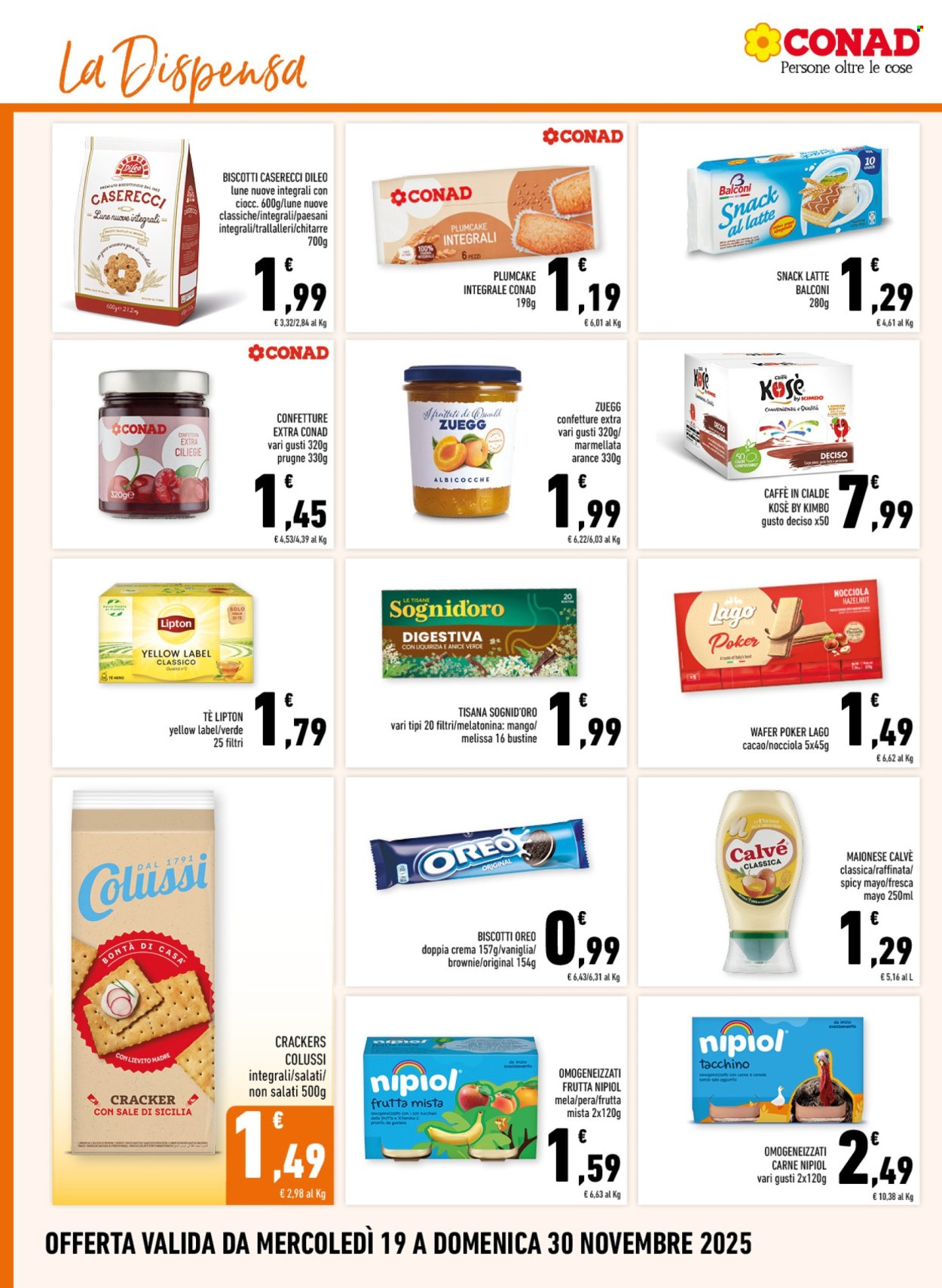 Volantino Margherita Conad - 19/11/2025 - 30/11/2025. Pagina 10