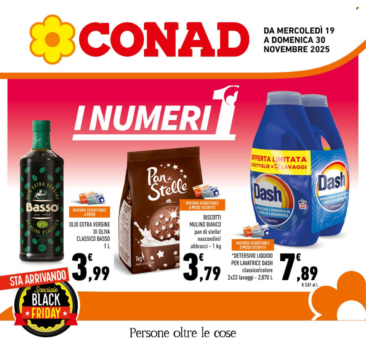 Volantino Conad - 19/11/2025 - 30/11/2025. Pagina 1
