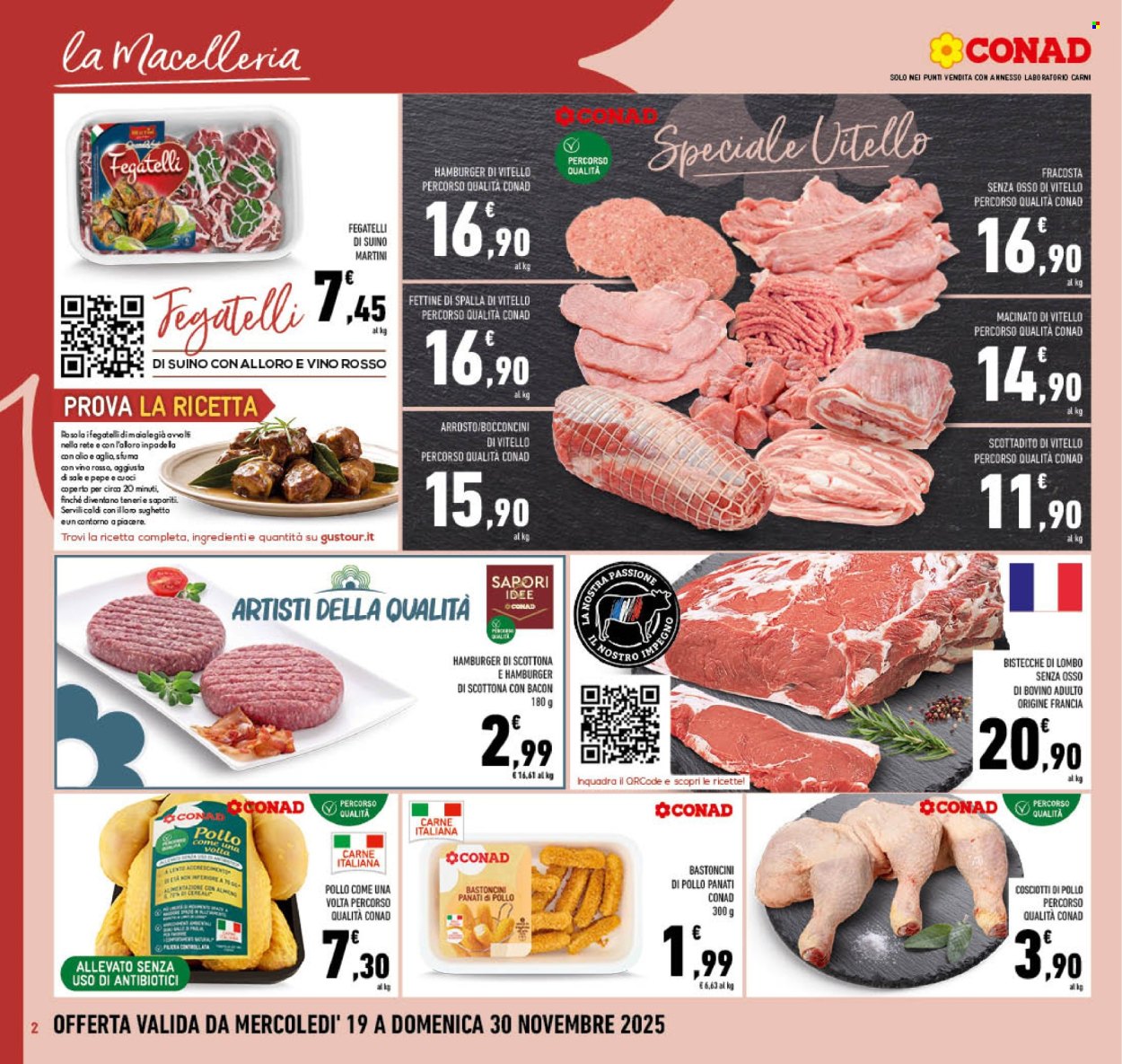 Volantino Conad - 19/11/2025 - 30/11/2025. Pagina 2