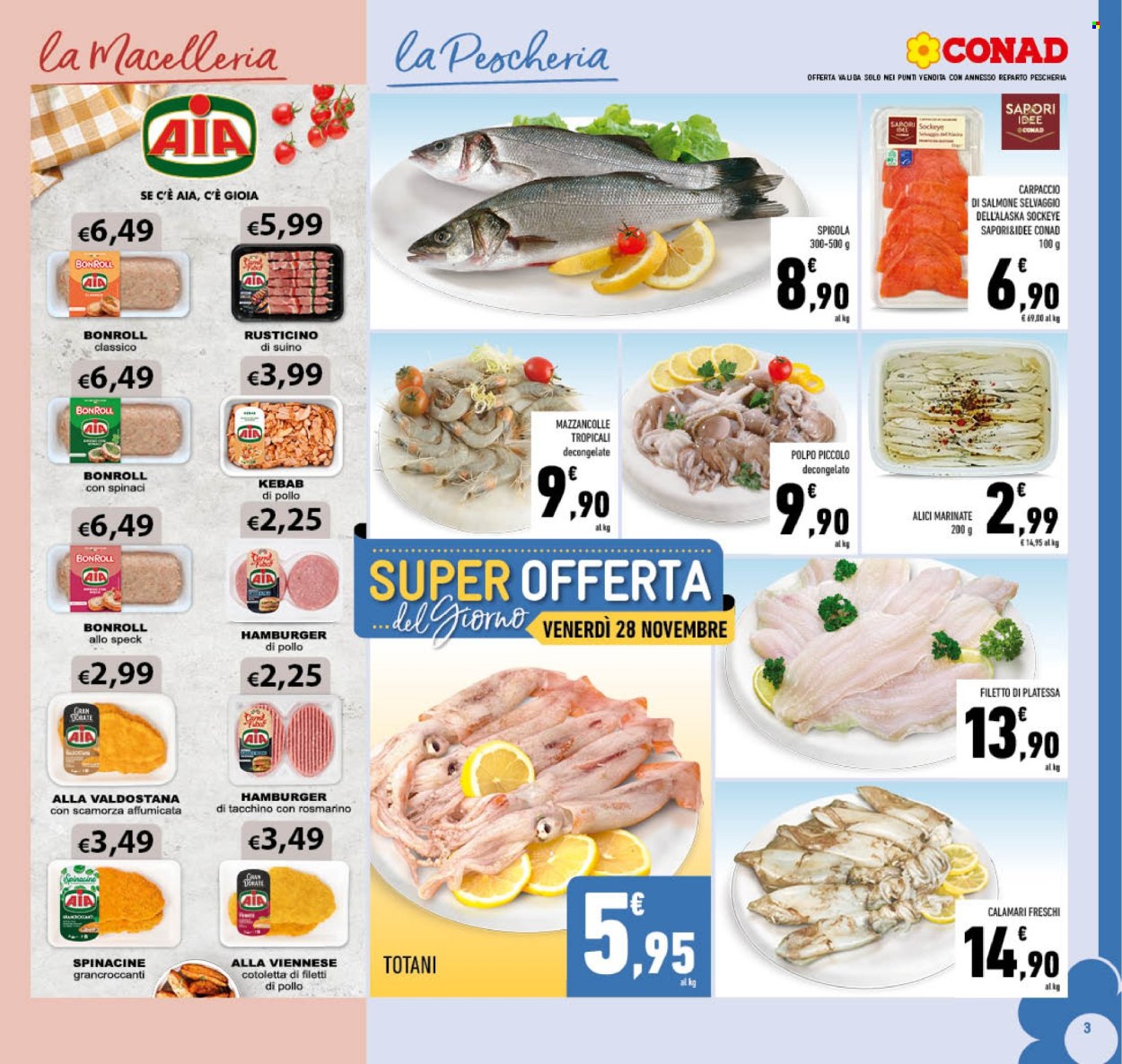 Volantino Conad - 19/11/2025 - 30/11/2025. Pagina 3