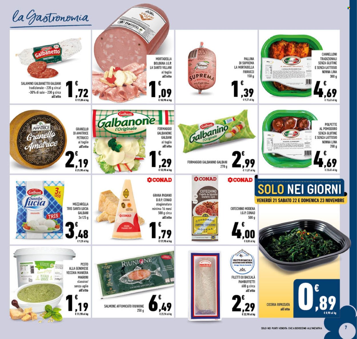 Volantino Conad - 19/11/2025 - 30/11/2025. Pagina 7