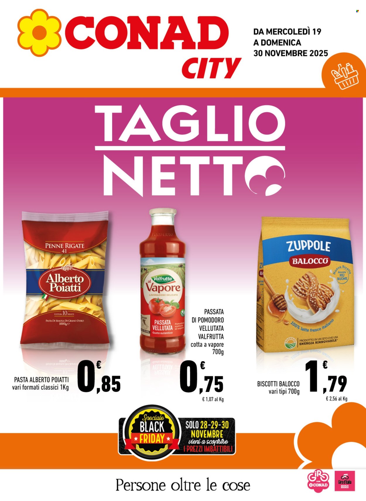 Volantino Conad - 19/11/2025 - 30/11/2025. Pagina 1