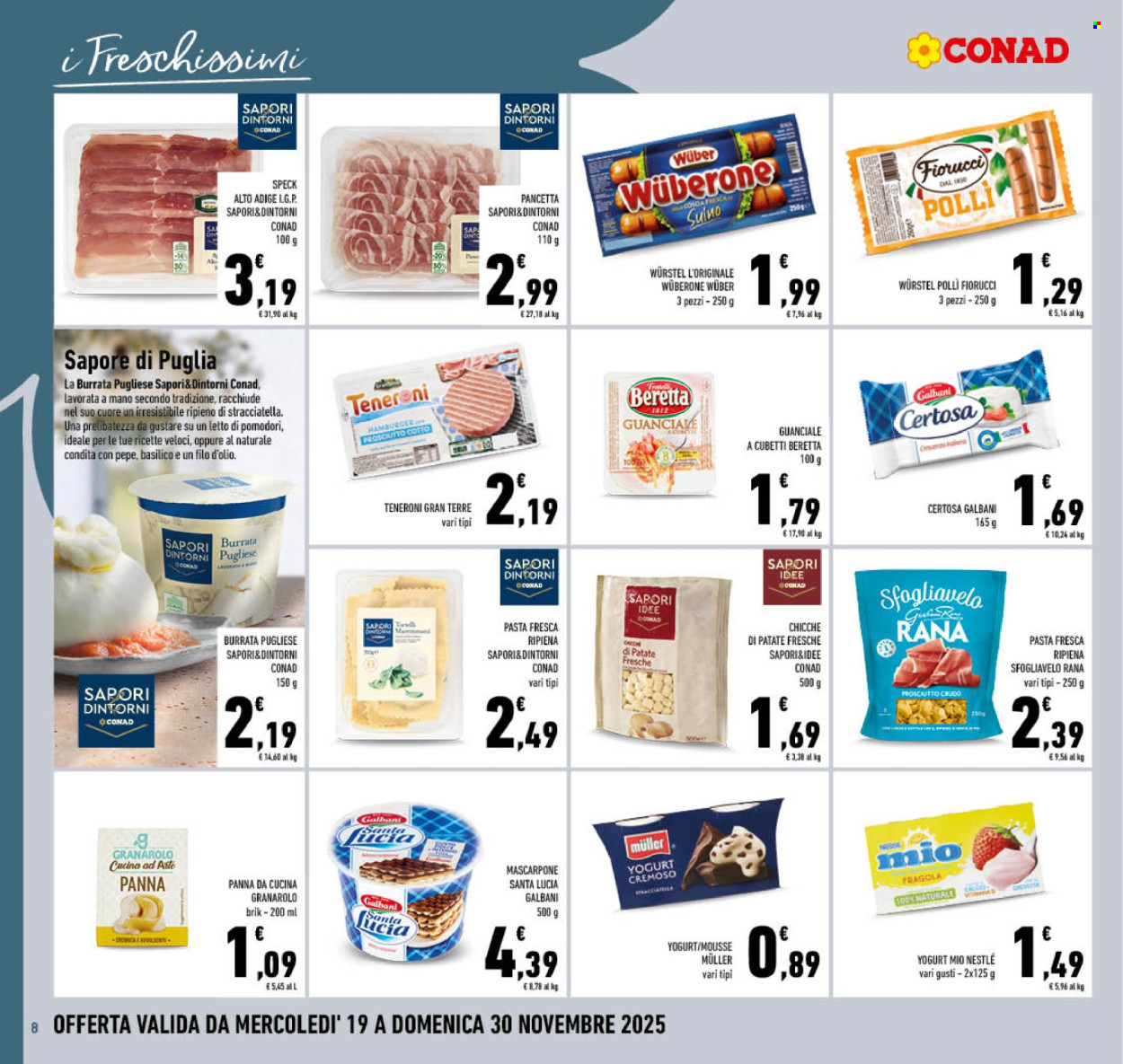Volantino Conad - 19/11/2025 - 30/11/2025. Pagina 8