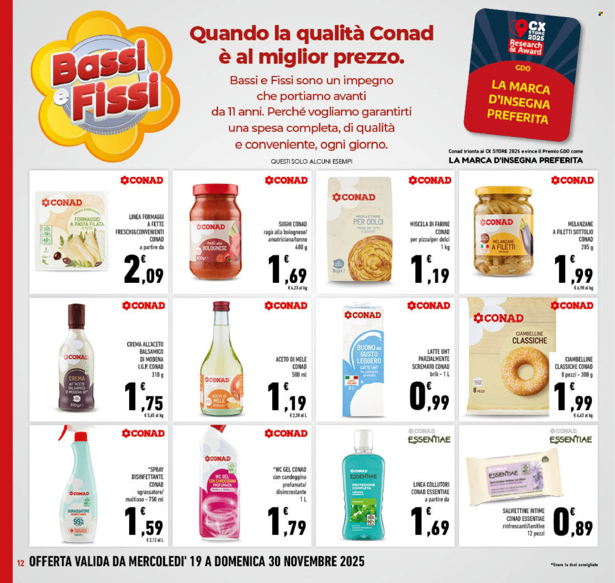 Volantino Conad - 19/11/2025 - 30/11/2025. Pagina 12