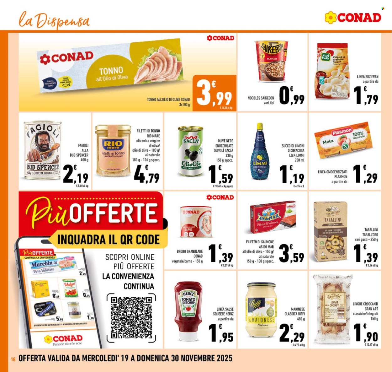 Volantino Conad - 19/11/2025 - 30/11/2025. Pagina 16