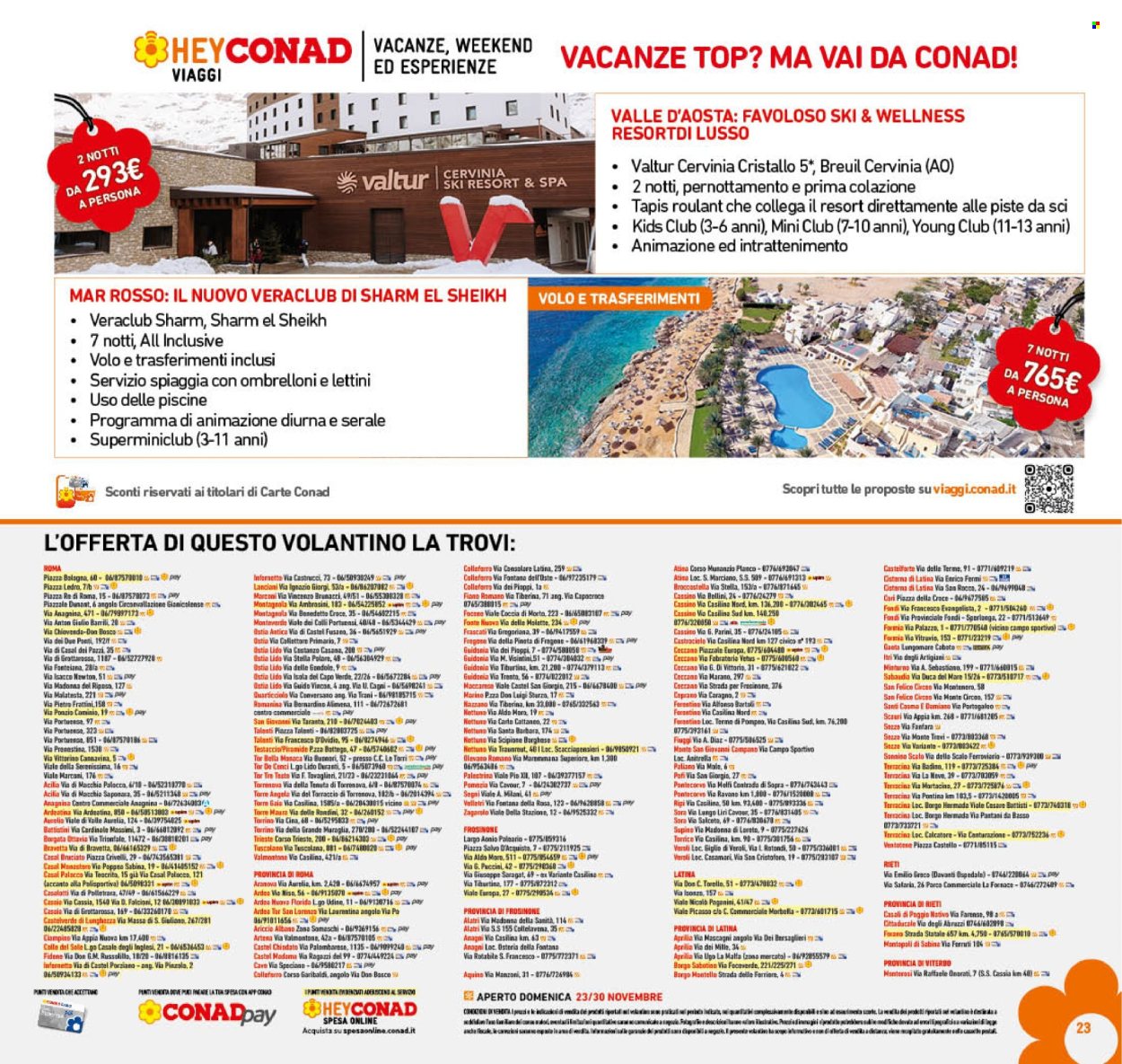 Volantino Conad - 19/11/2025 - 30/11/2025. Pagina 23