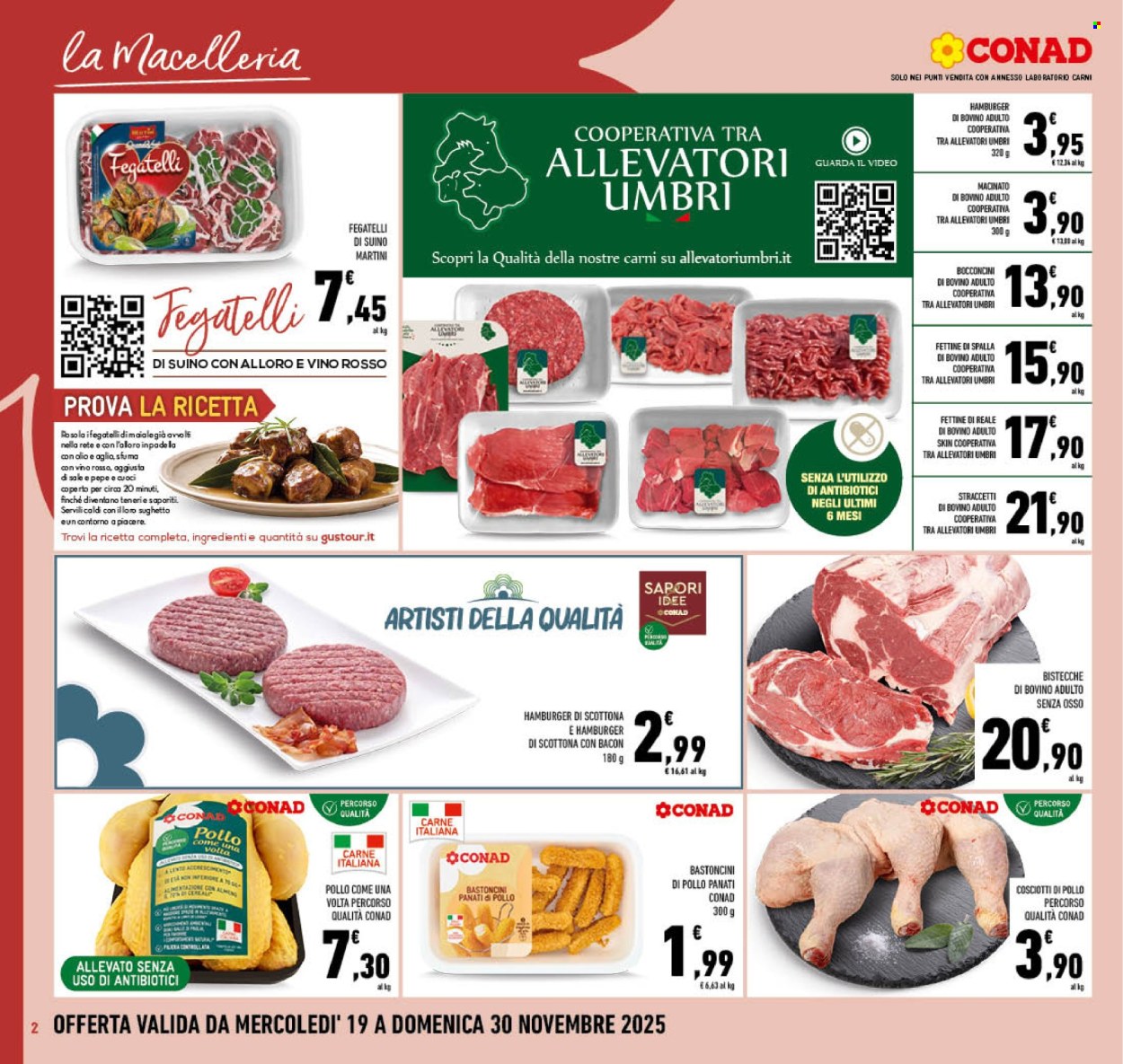 Volantino Conad - 19/11/2025 - 30/11/2025. Pagina 2