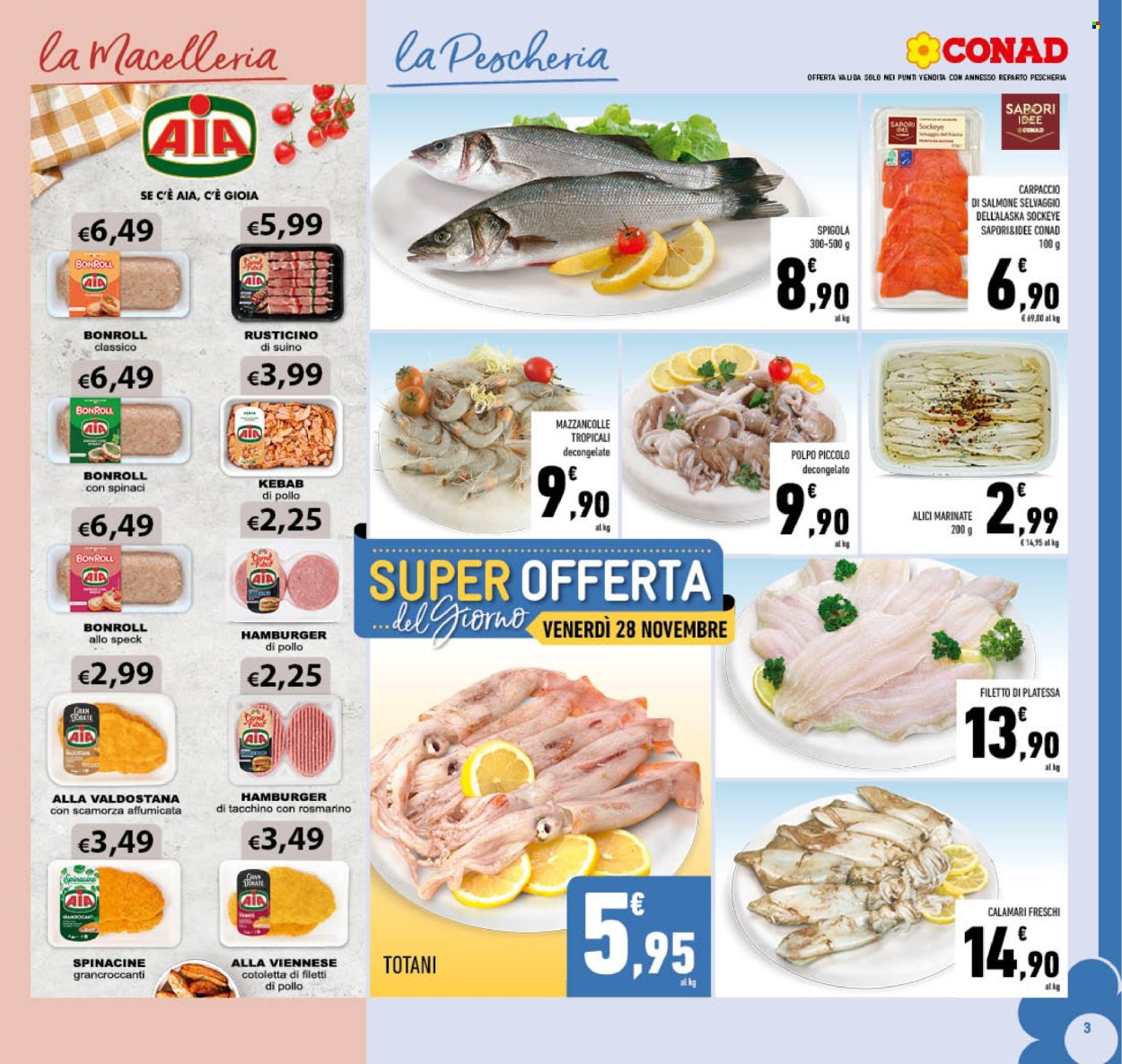 Volantino Conad - 19/11/2025 - 30/11/2025. Pagina 3