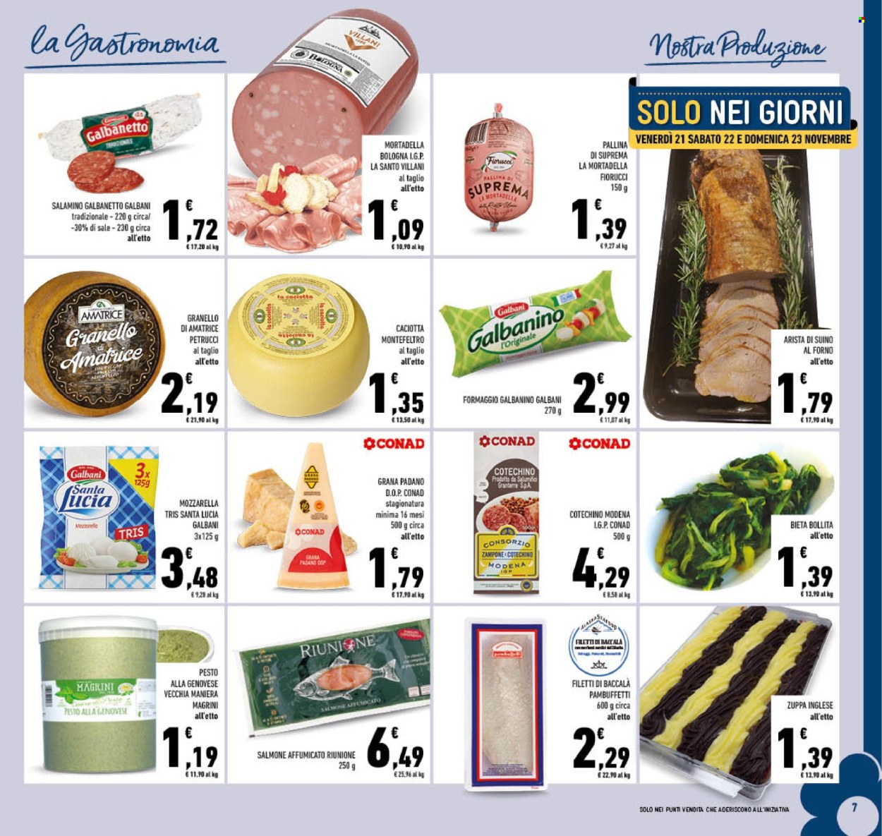 Volantino Conad - 19/11/2025 - 30/11/2025. Pagina 7