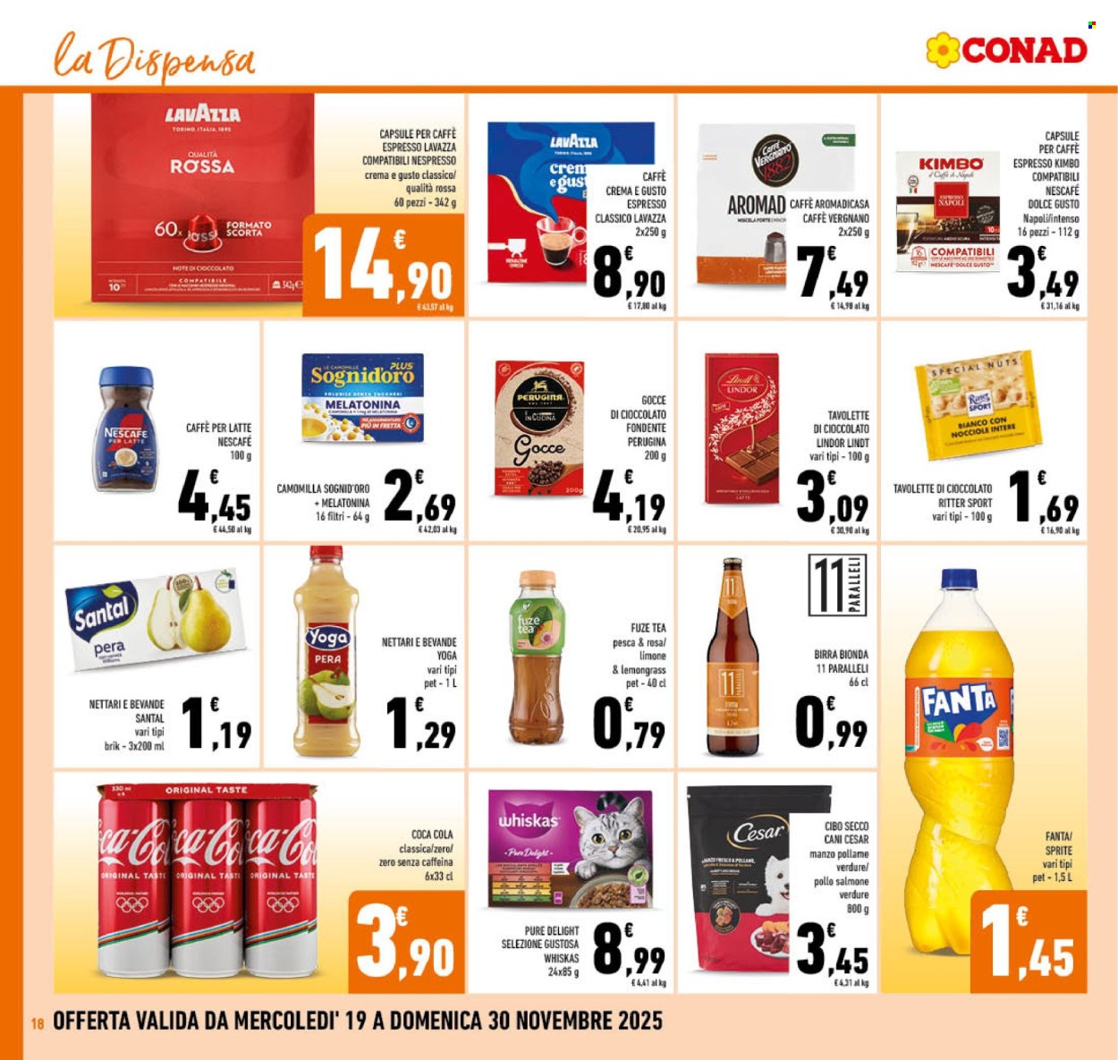 Volantino Conad - 19/11/2025 - 30/11/2025. Pagina 18