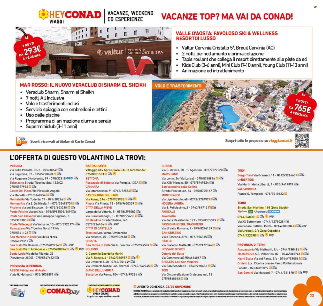 Volantino Conad - 19/11/2025 - 30/11/2025. Pagina 23
