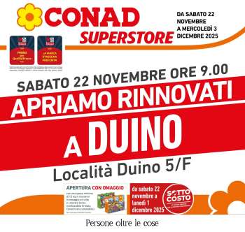 Volantino Conad Superstore - 22/11/2025 - 3/12/2025.