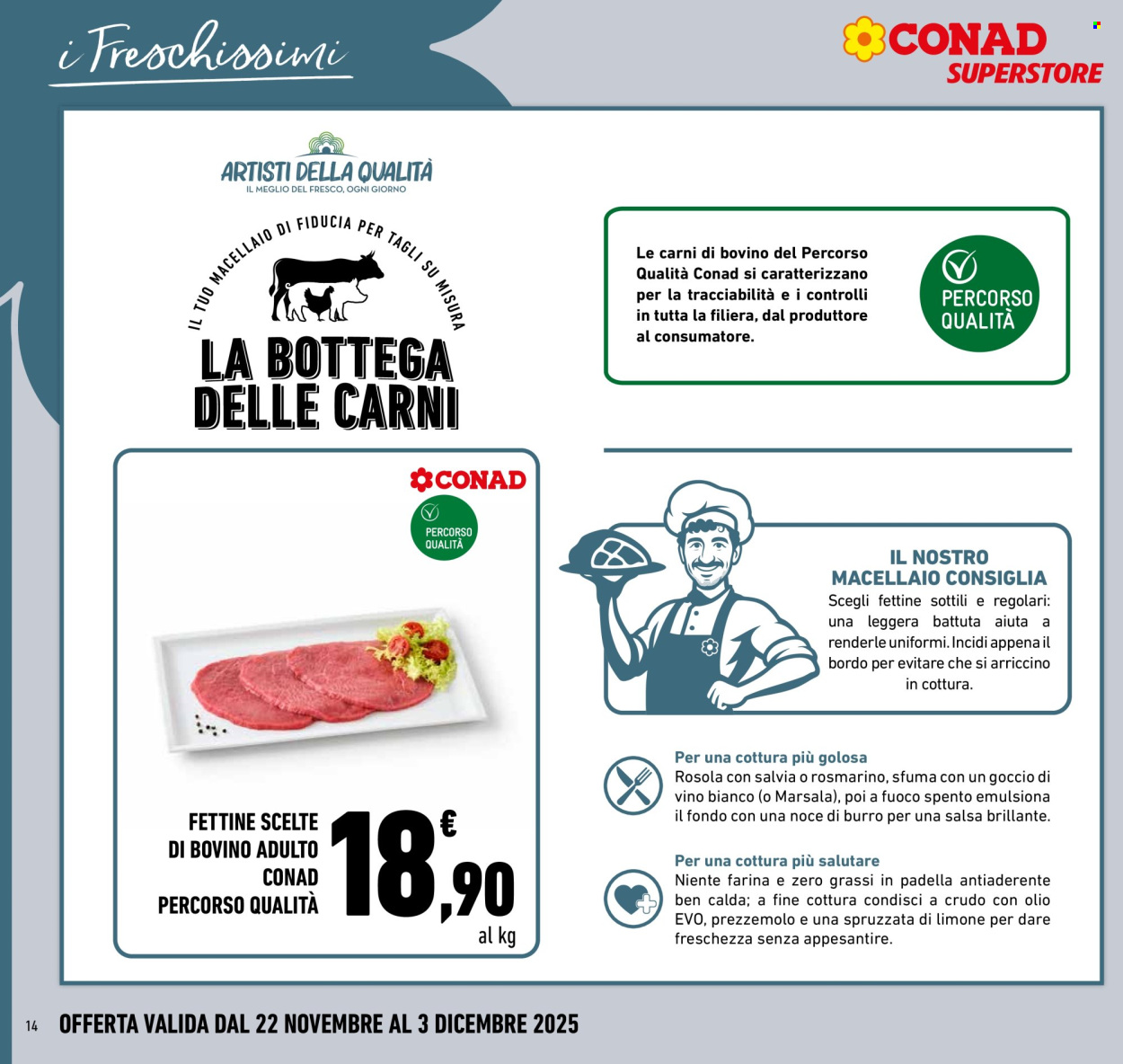 Volantino Conad Superstore - 22/11/2025 - 3/12/2025. Pagina 14