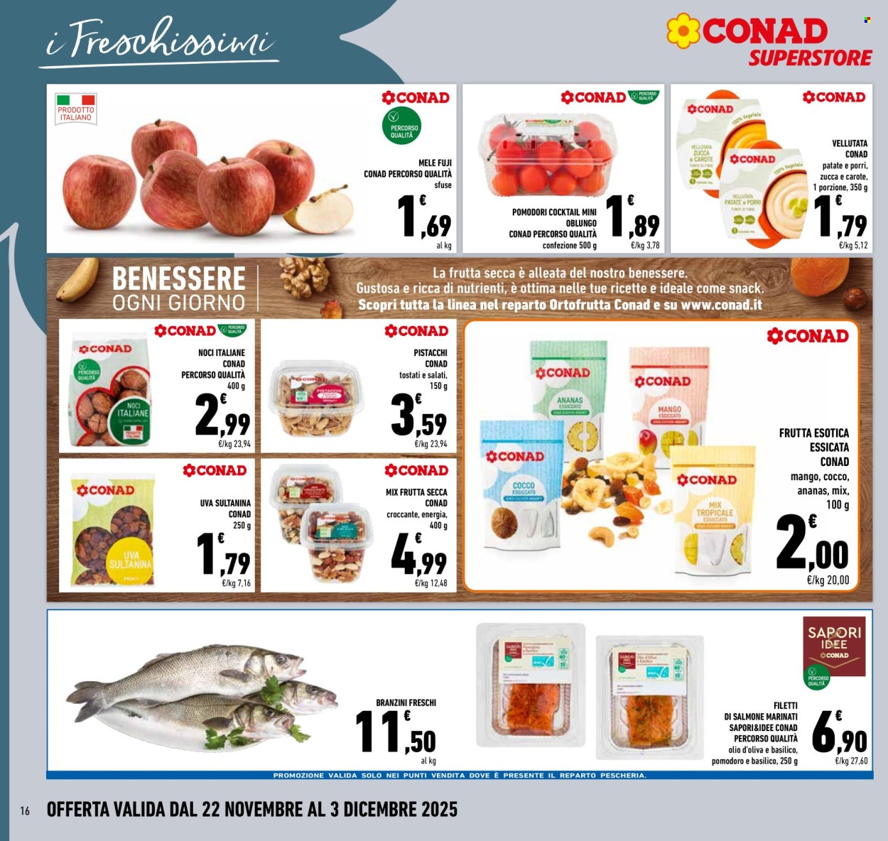 Volantino Conad Superstore - 22/11/2025 - 3/12/2025. Pagina 16
