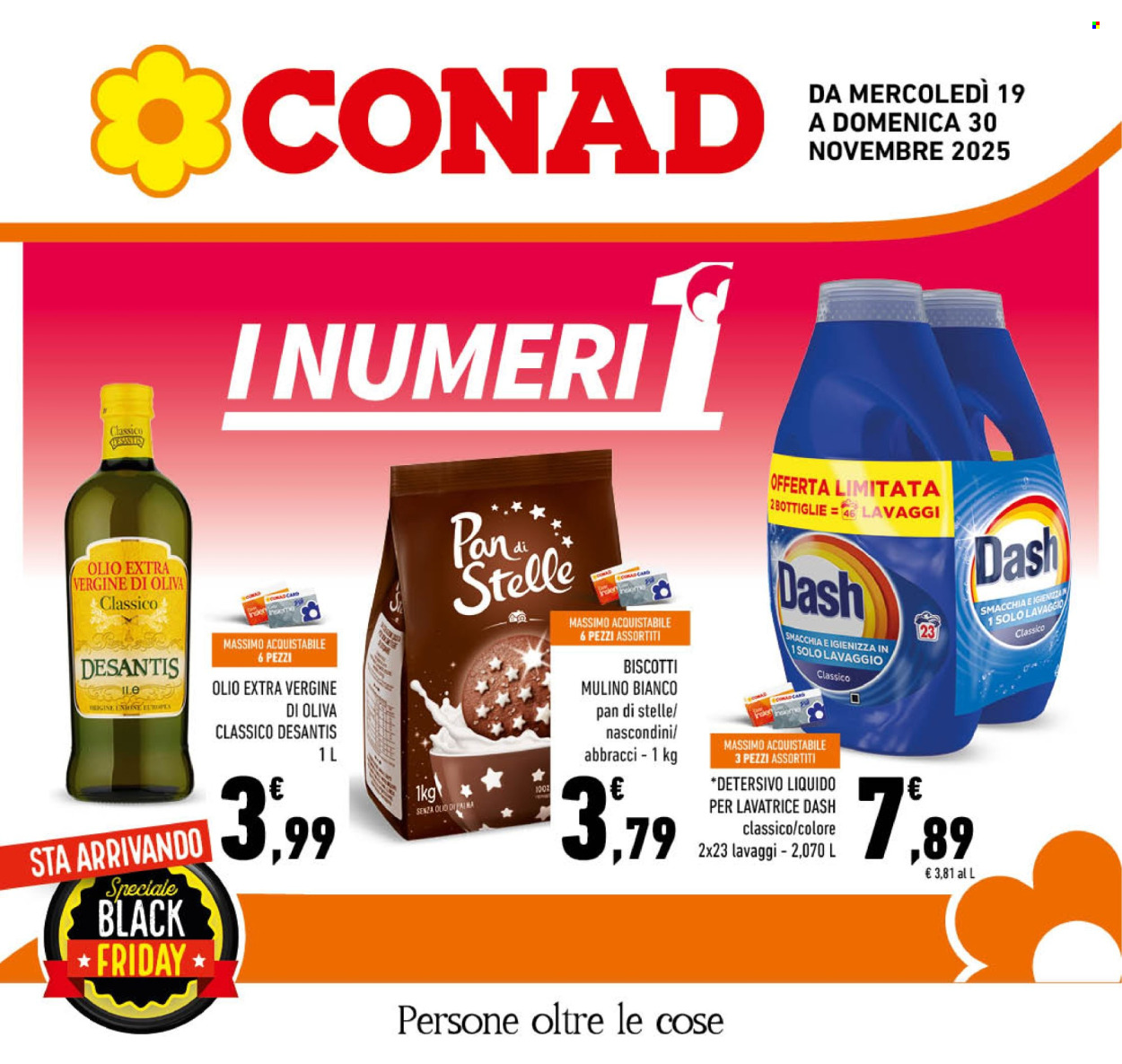 Volantino Conad - 19/11/2025 - 30/11/2025. Pagina 1