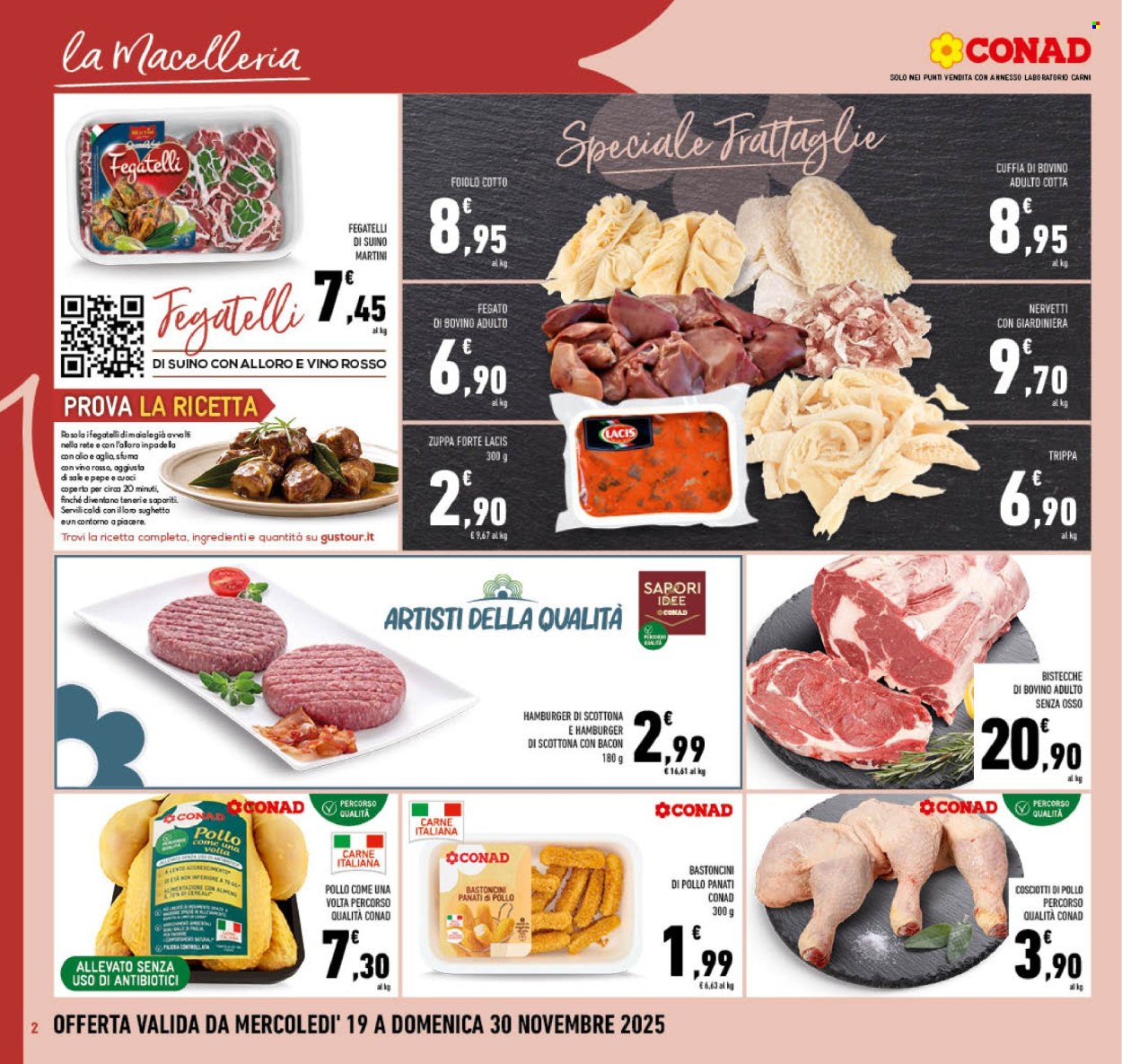 Volantino Conad - 19/11/2025 - 30/11/2025. Pagina 2