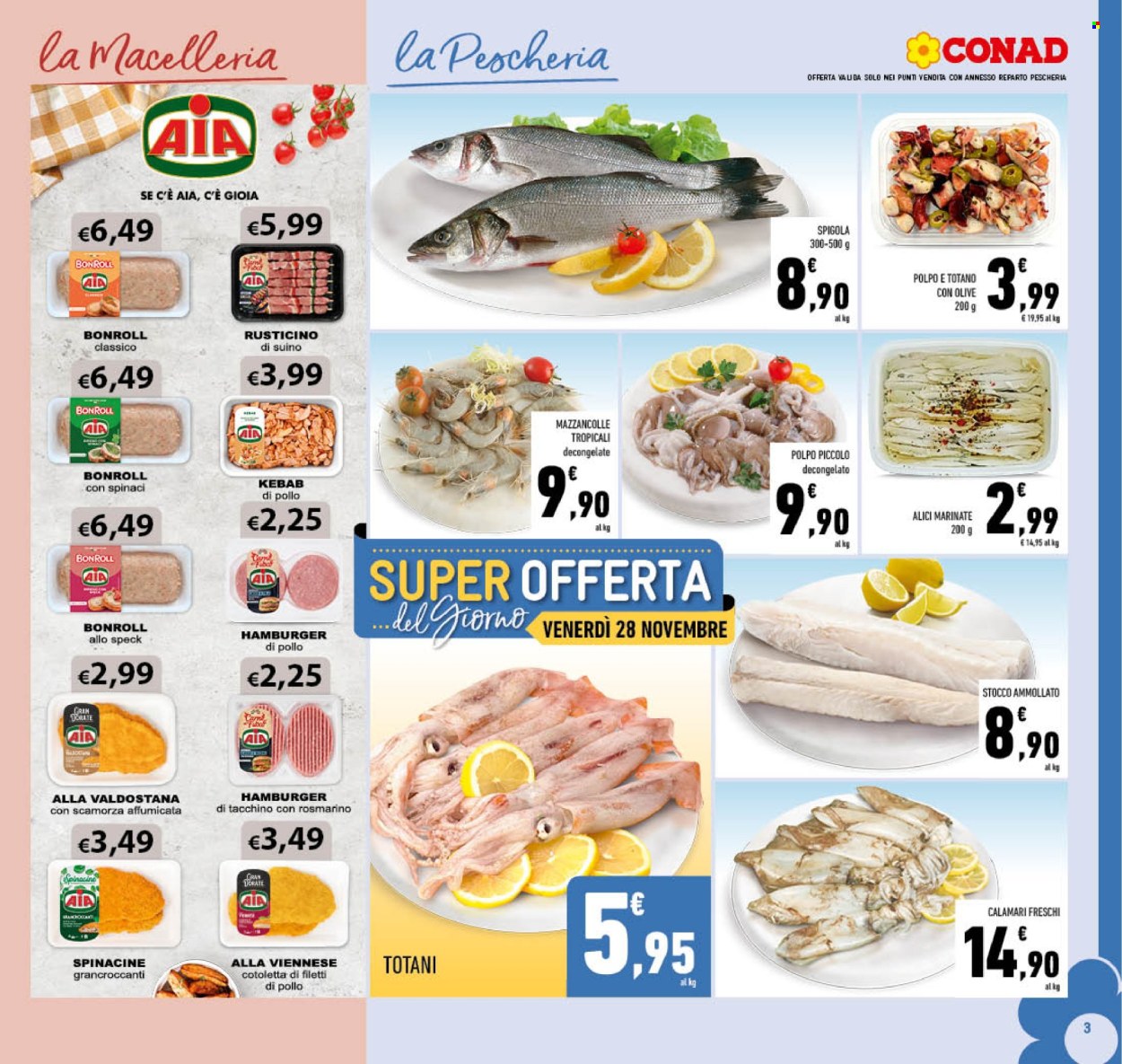 Volantino Conad - 19/11/2025 - 30/11/2025. Pagina 3