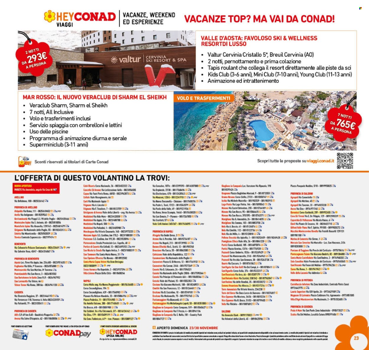 Volantino Conad - 19/11/2025 - 30/11/2025. Pagina 23