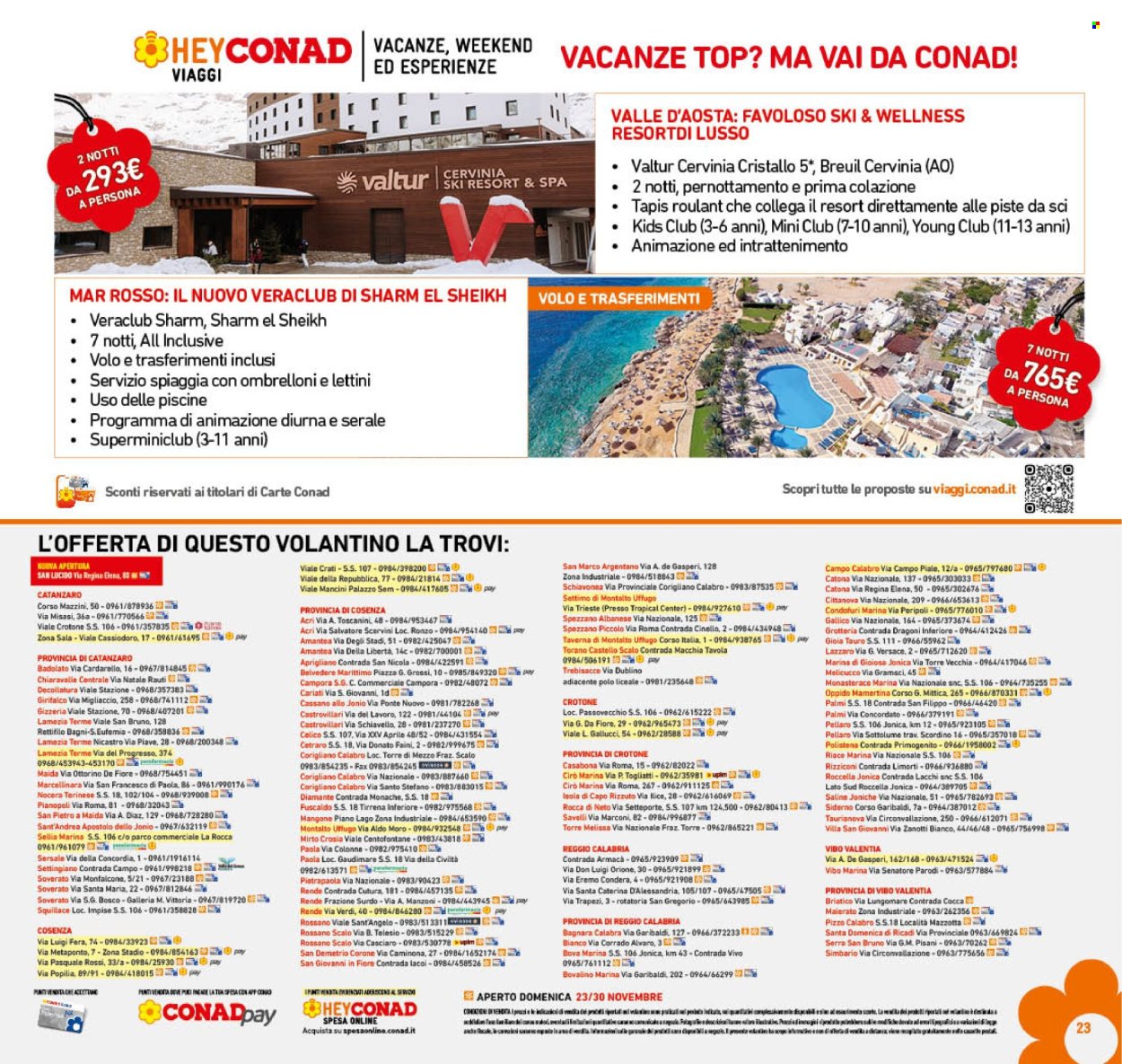 Volantino Conad - 19/11/2025 - 30/11/2025. Pagina 23