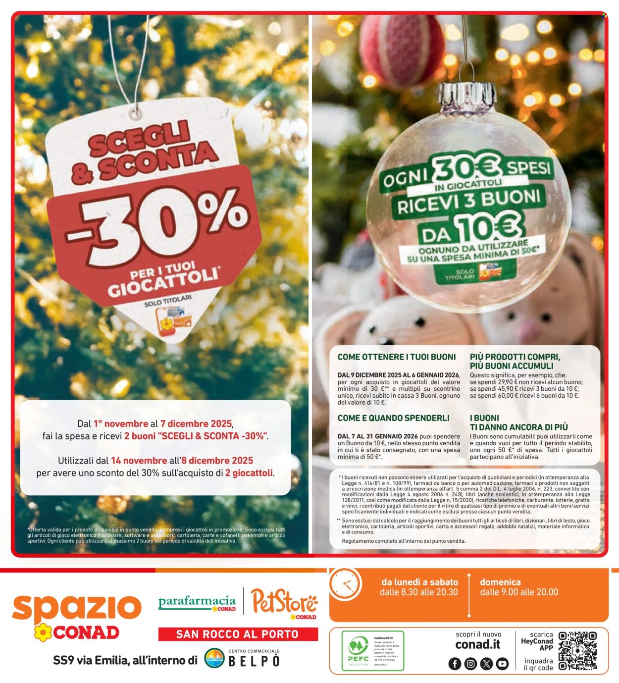 Volantino Spazio Conad - 21/11/2025 - 4/12/2025. Pagina 50