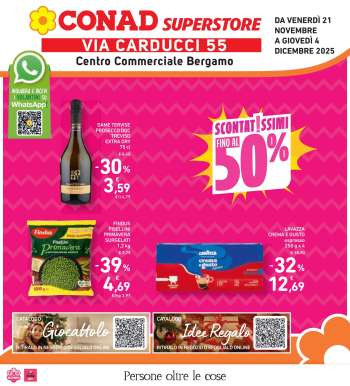 Volantino Conad Superstore - 21/11/2025 - 4/12/2025.