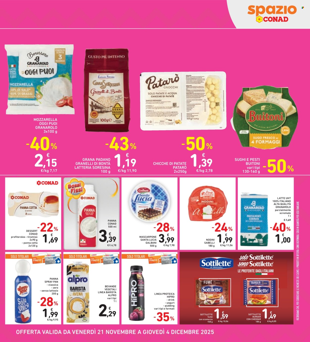 Volantino Spazio Conad - 21/11/2025 - 4/12/2025. Pagina 17